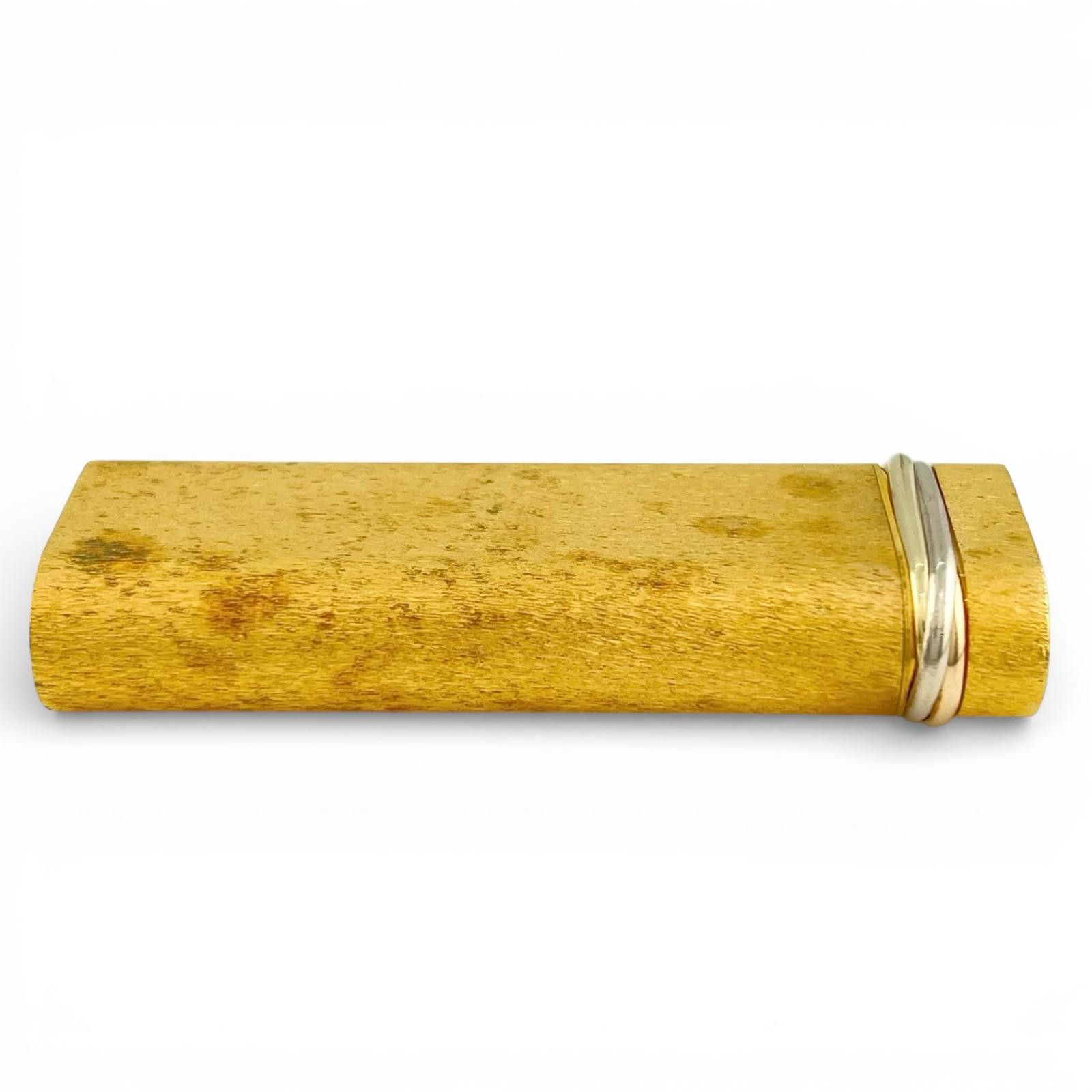 Cartier Cartier Cartier Trinity Oval Lighter Smoking Accessories Metal Lighter DUTY FREE for USA Size ONE SIZE - 3 Thumbnail