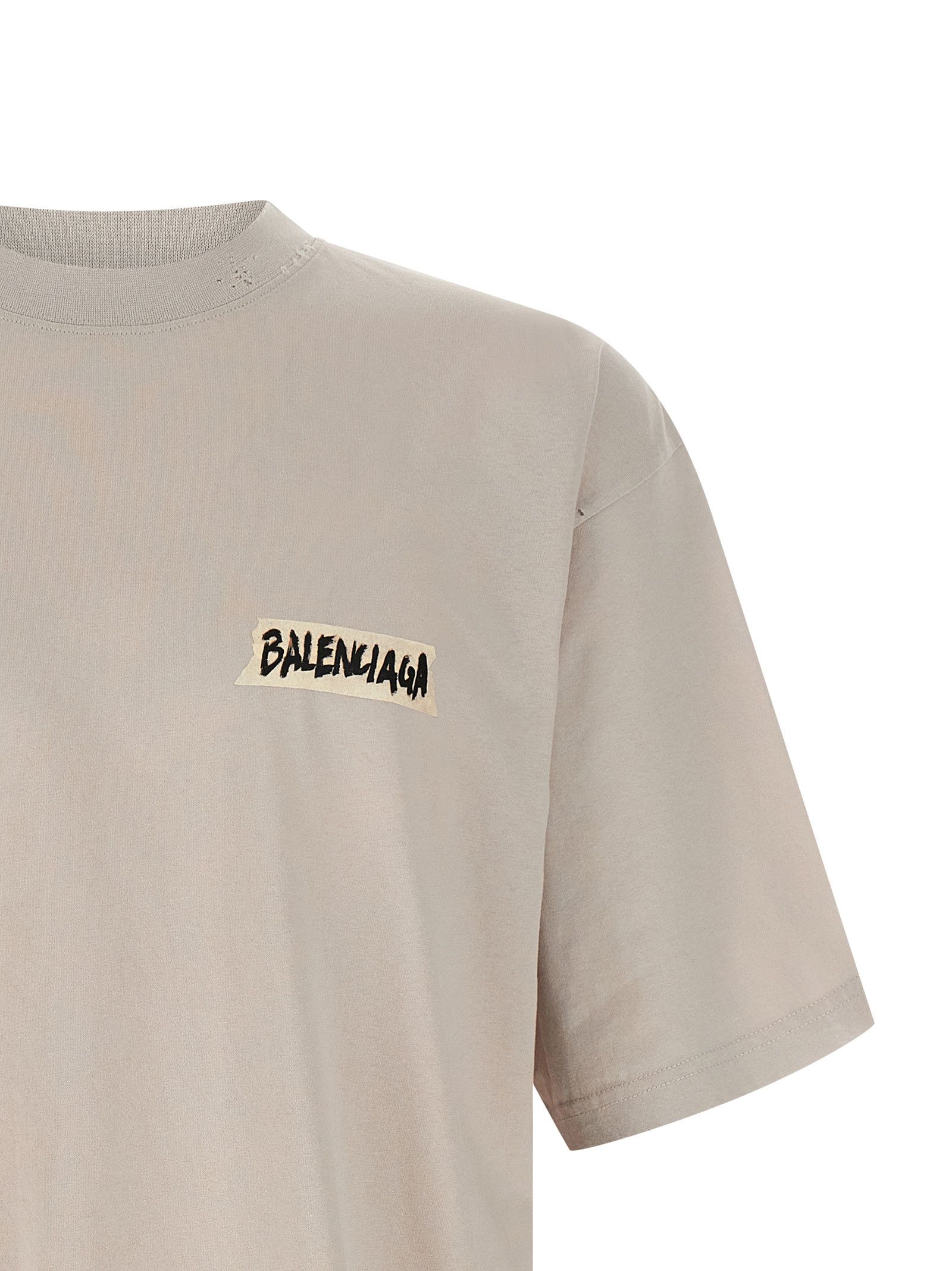 Balenciaga 'Masking Tape' T-shirt Size US XL / EU 56 / 4 - 3 Thumbnail