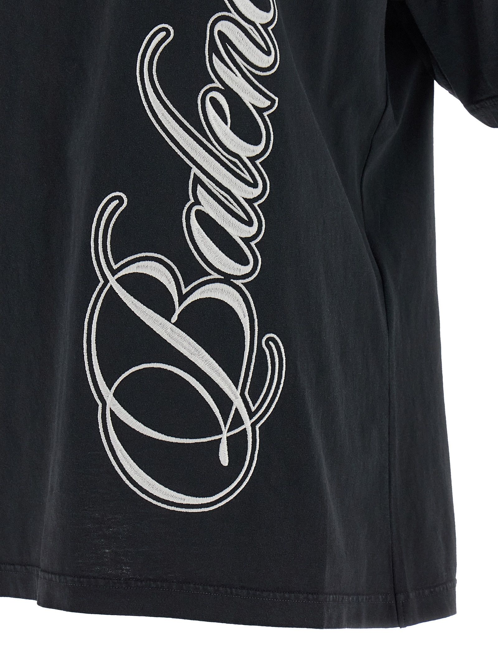 Balenciaga 'Cursive' T-shirt Size S / US 4 / IT 40 - 4 Thumbnail