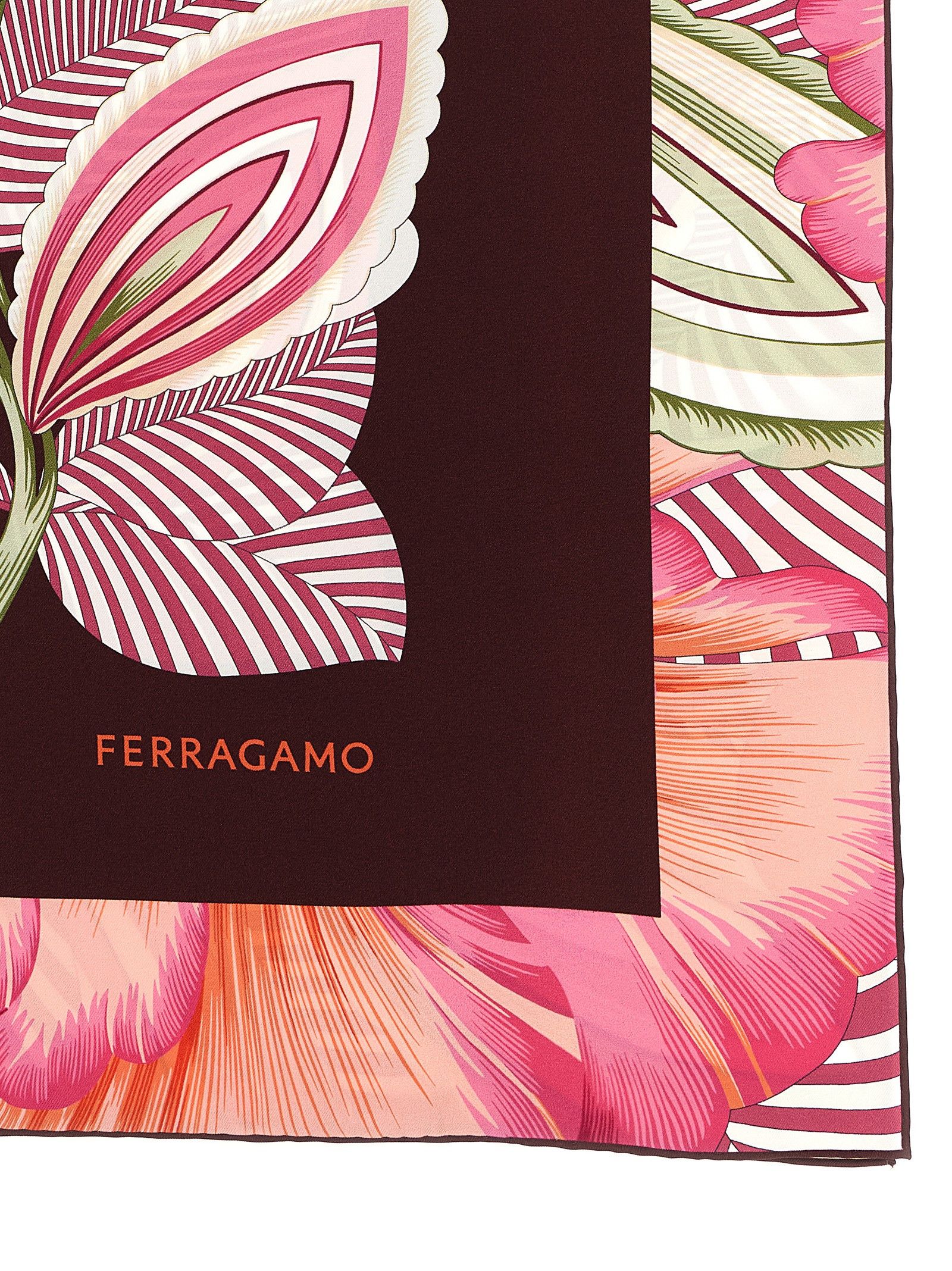 Salvatore Ferragamo 'Brezza' print scarf Size ONE SIZE - 2 Thumbnail