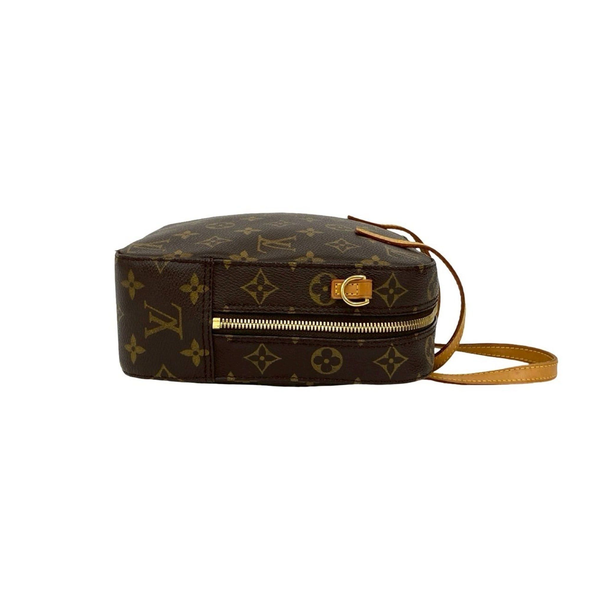 Louis Vuitton LOUIS VUITTON Spontini Monogram Leather 2-Way Handbag/Shoulder Bag, Brown, 40161 Size ONE SIZE - 6 Thumbnail