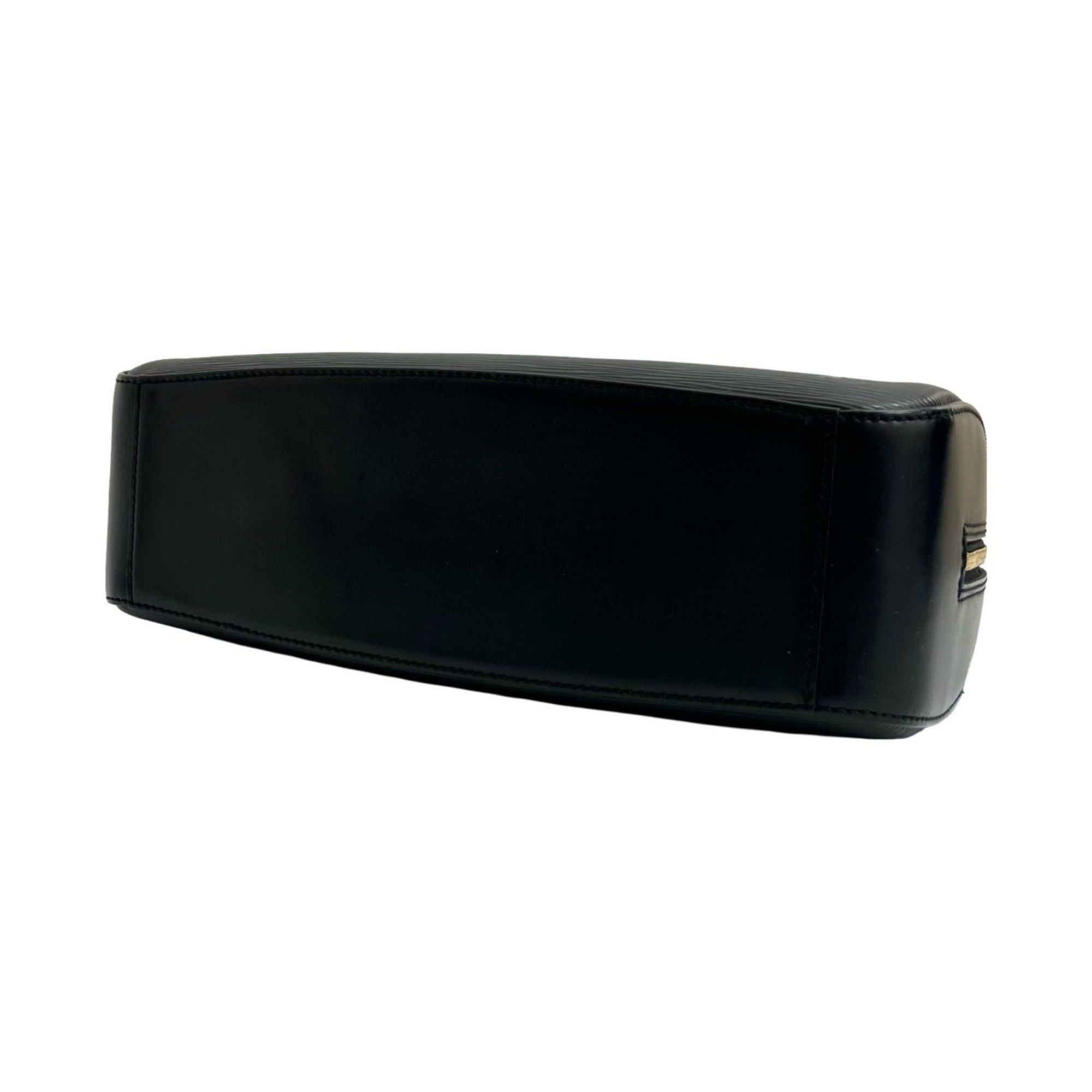 Louis Vuitton LOUIS VUITTON Jasmine Epi Leather Handbag/Mini Boston Bag in Noir 77600 Size ONE SIZE - 8 Thumbnail