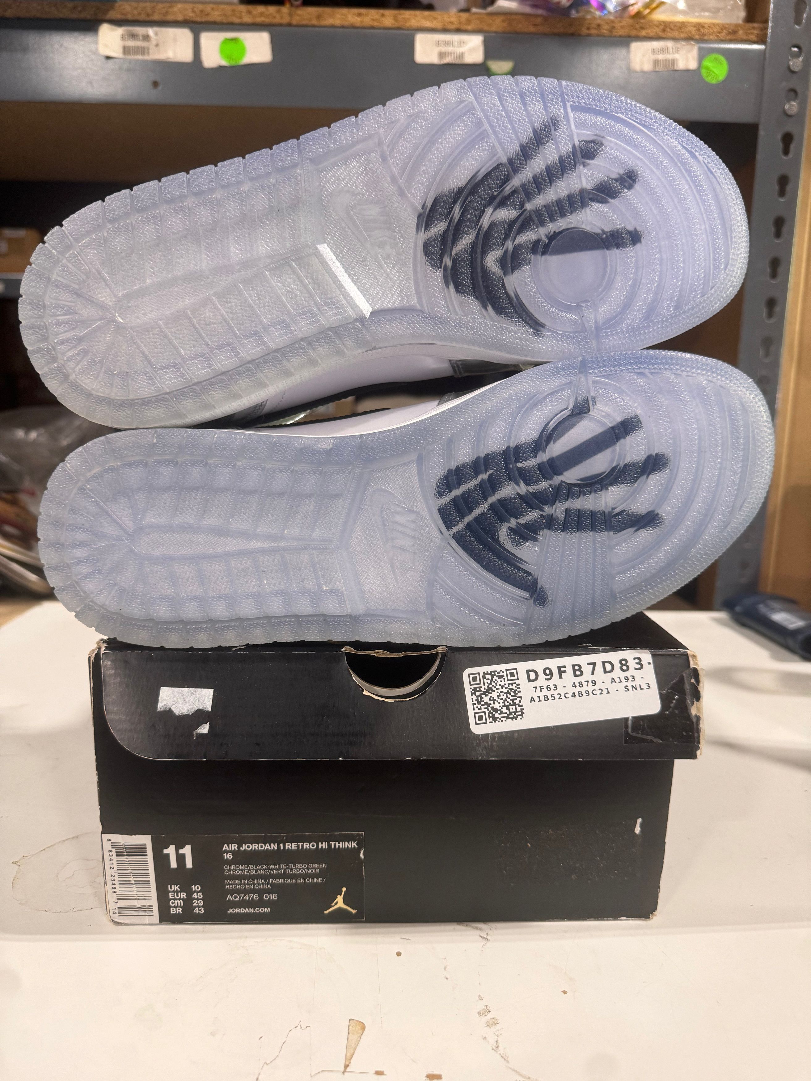 Jordan Brand PRE OWNED Jordan 1 Retro High Think 16 Pass the Torch *Condi Size US 11 / EU 44 - 5 Thumbnail