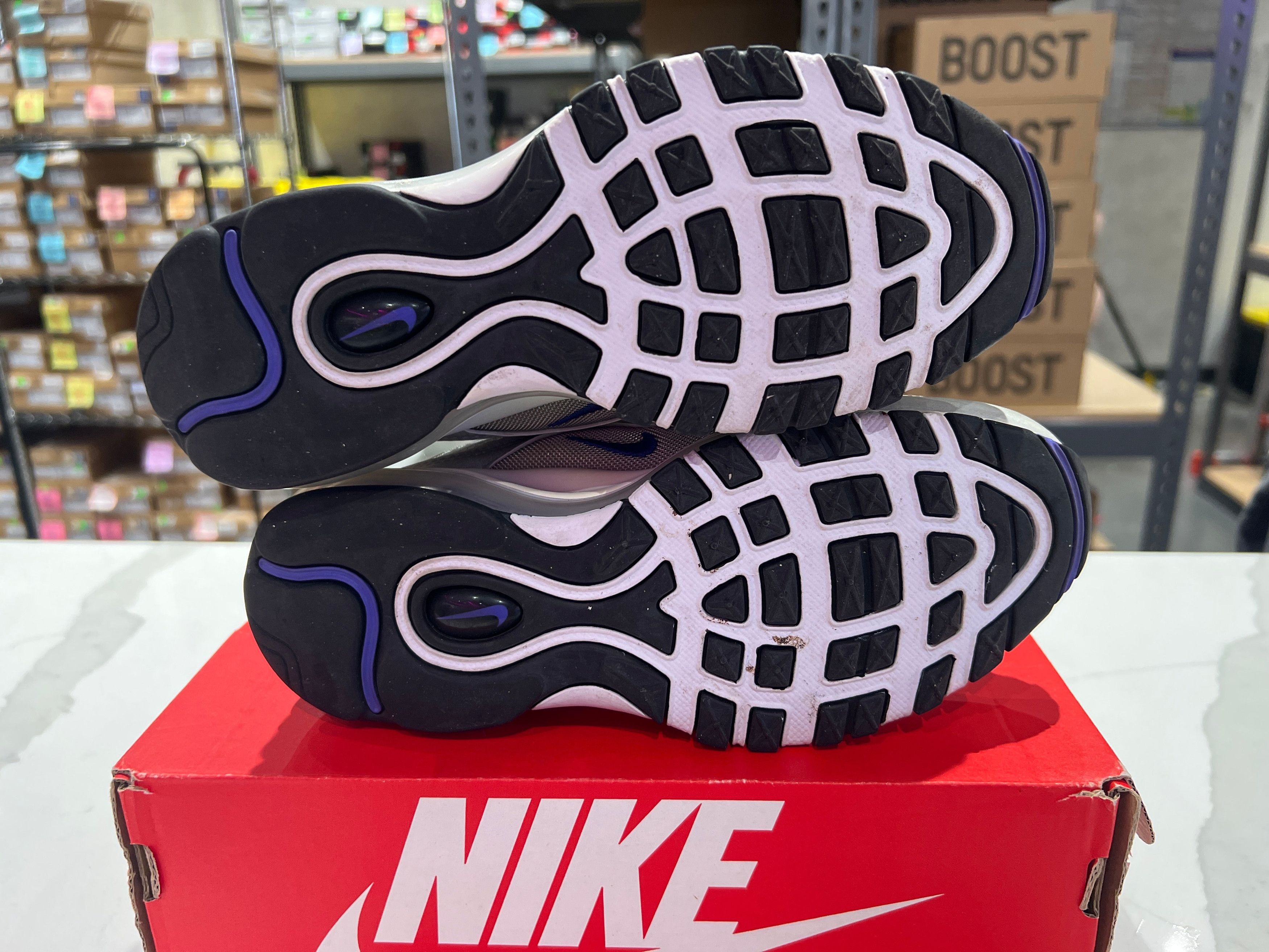 Nike PRE OWNED Air Max 97 Purple Bullet (GS) Size US 5 / EU 37 - 5 Thumbnail