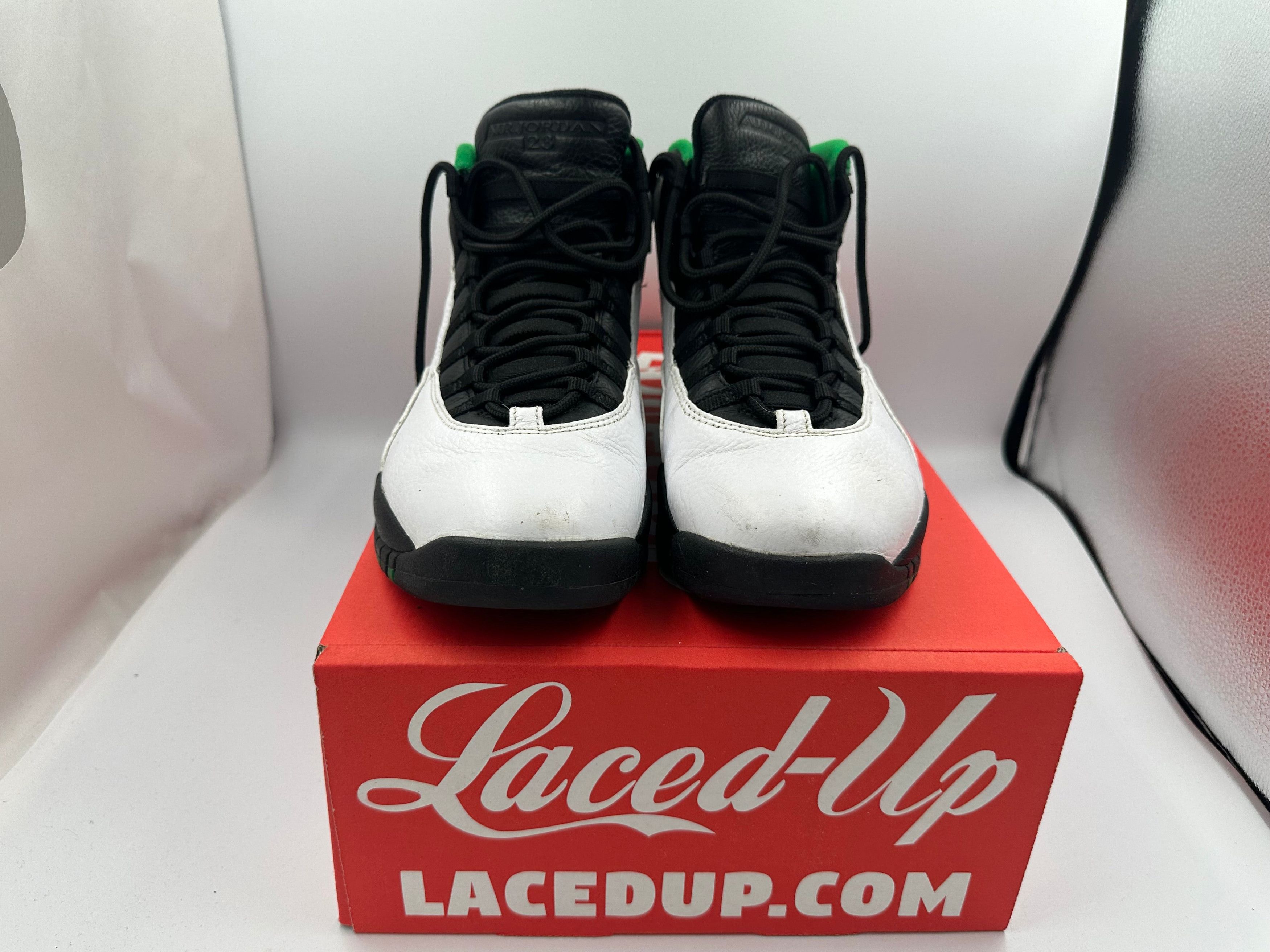 Jordan Brand PRE OWNED Jordan 10 Retro Seattle NO BOX Size US 10 / EU 43 - 3 Thumbnail