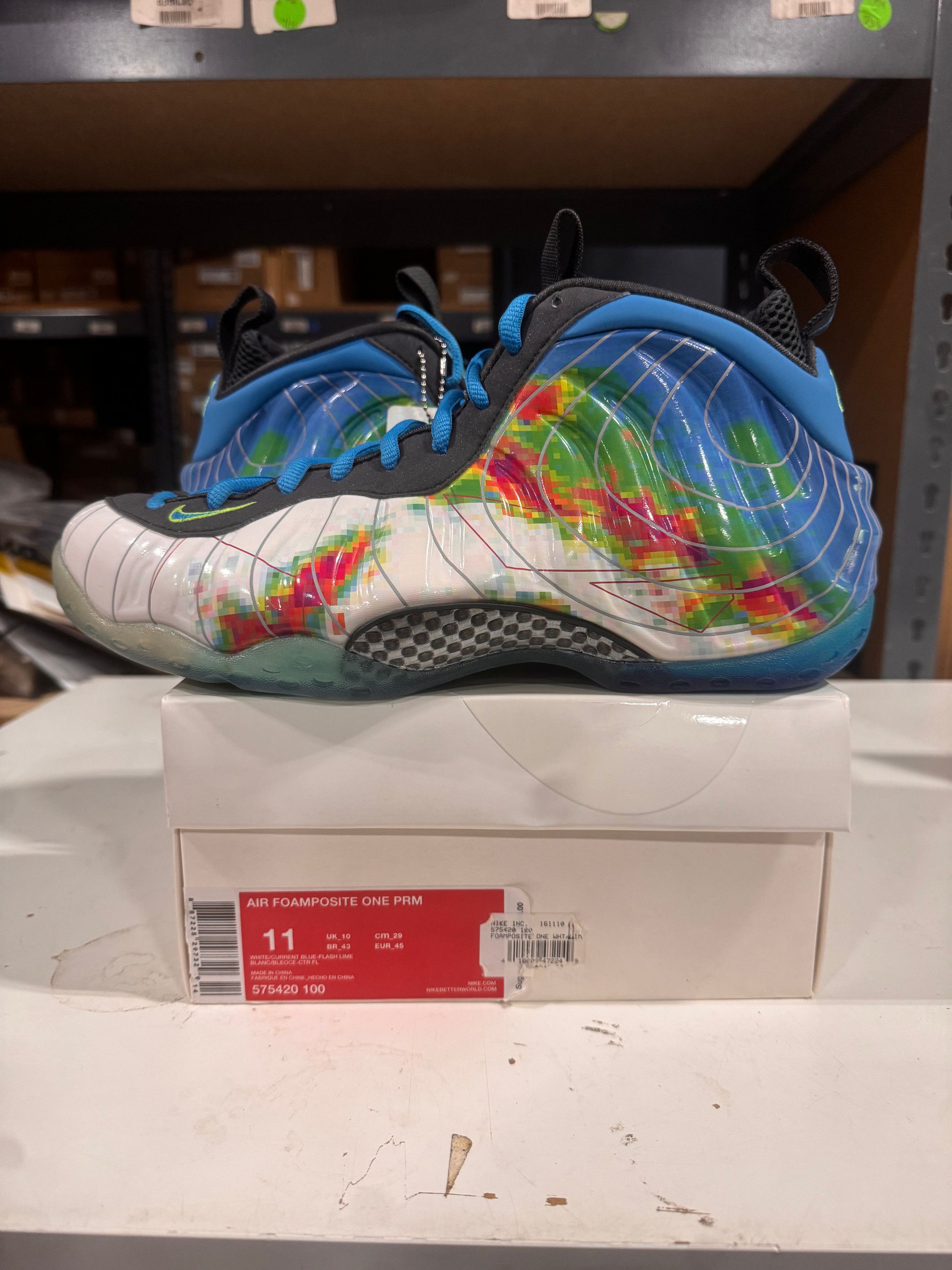 Nike DS Air Foamposite One Weatherman *Conditional* Size US 11 / EU 44 - 2 Thumbnail