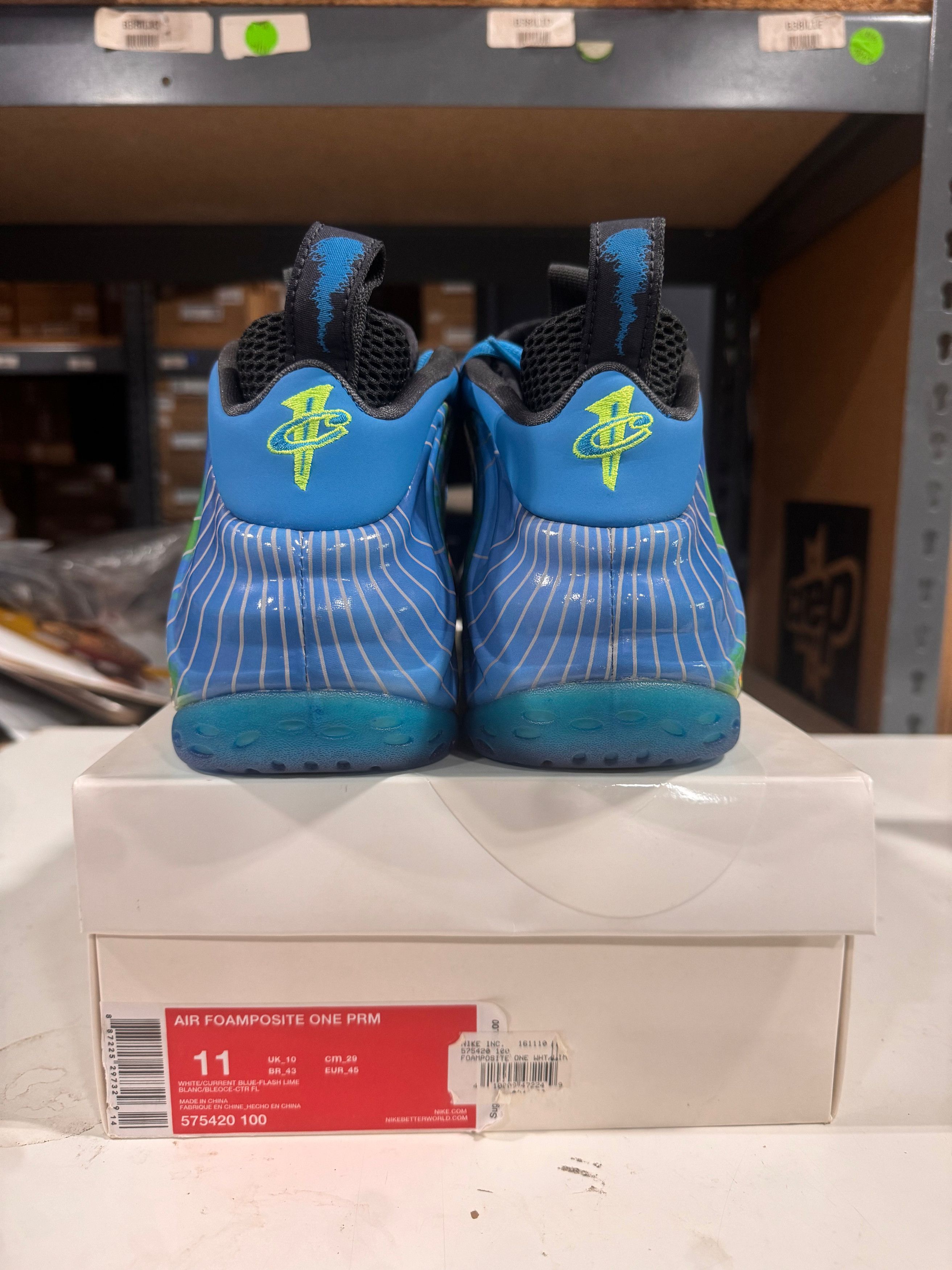 Nike DS Air Foamposite One Weatherman *Conditional* Size US 11 / EU 44 - 4 Thumbnail