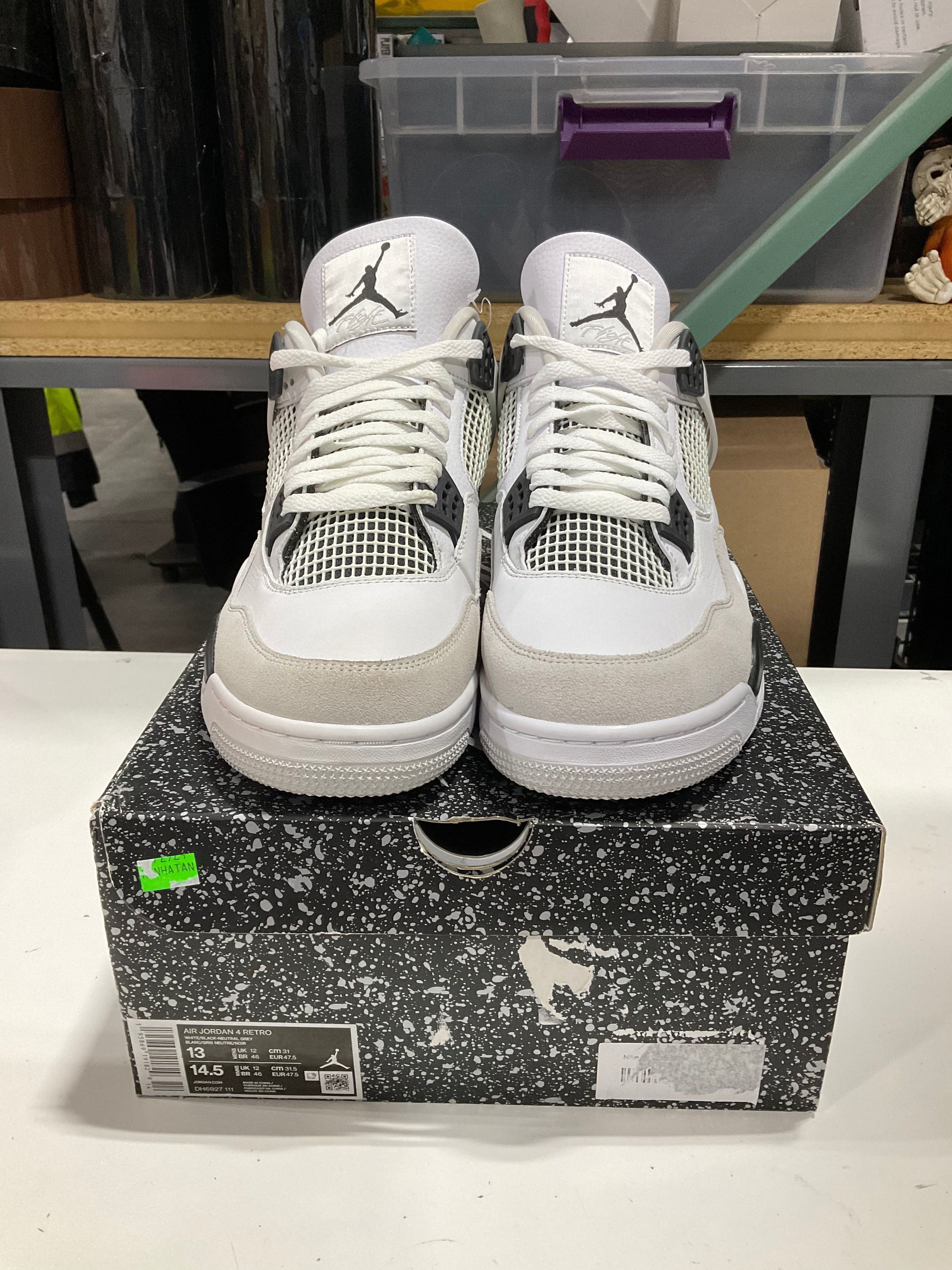 Jordan Brand VNDS Jordan 4 Military Black *Conditional* Size US 13 / EU 46 - 3 Thumbnail