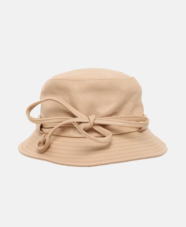 Jacquemus Leather bucket hat Size ONE SIZE - 2 Thumbnail