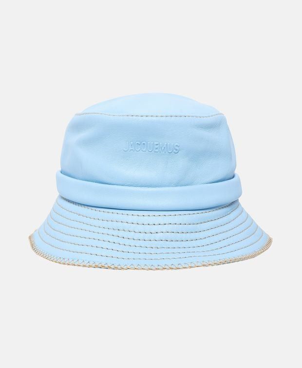 Jacquemus Leather bucket hat Size ONE SIZE - 2 Thumbnail