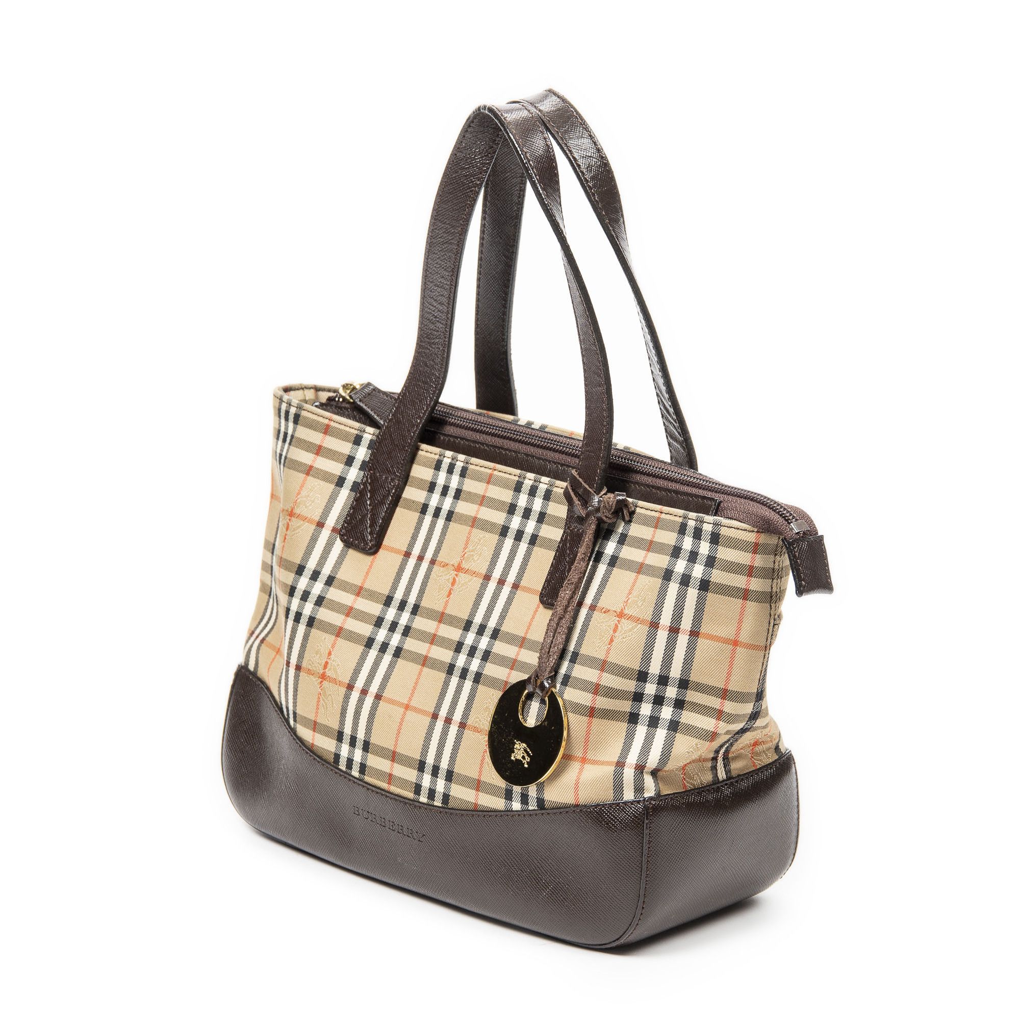 Burberry Small Zip Shopping Tote Size ONE SIZE - 2 Thumbnail