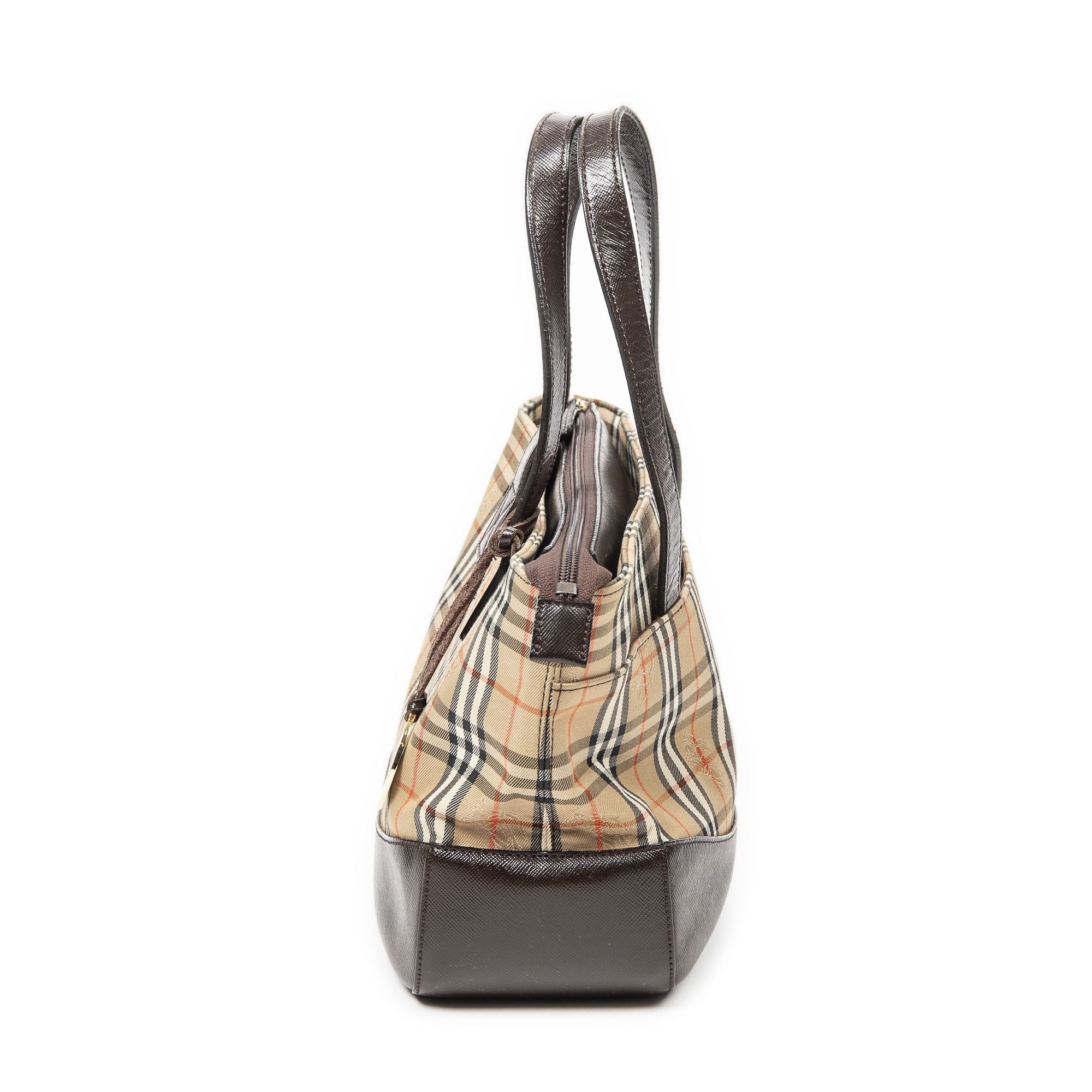 Burberry Small Zip Shopping Tote Size ONE SIZE - 3 Thumbnail