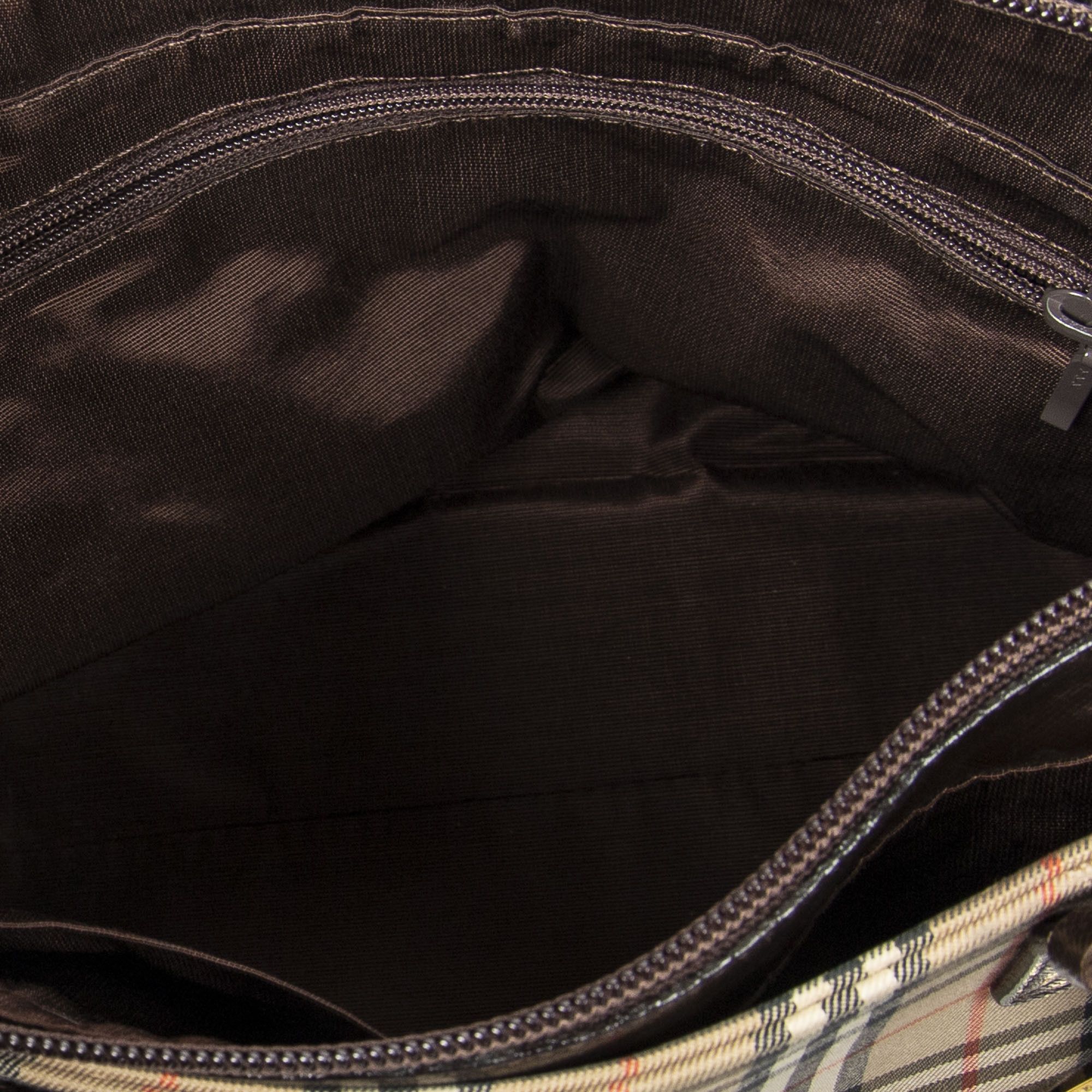 Burberry Small Zip Shopping Tote Size ONE SIZE - 7 Thumbnail