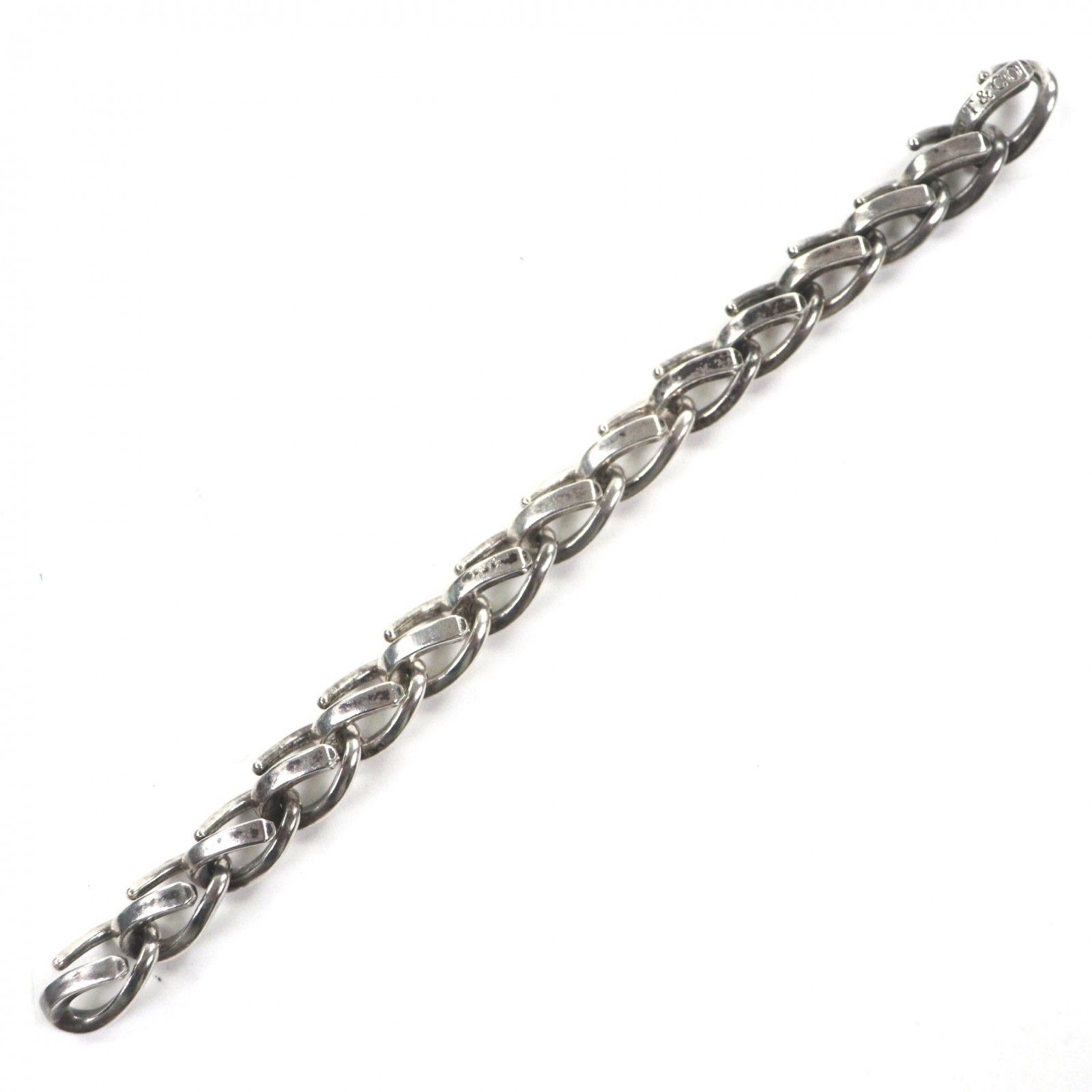 Tiffany & Co. Tiffany & Co. Tiffany&Co. Forge Large Link Silver 925 Bracelet Size 18 Precious Metal Bracelet DUTY FREE for USA Size ONE SIZE - 4 Thumbnail