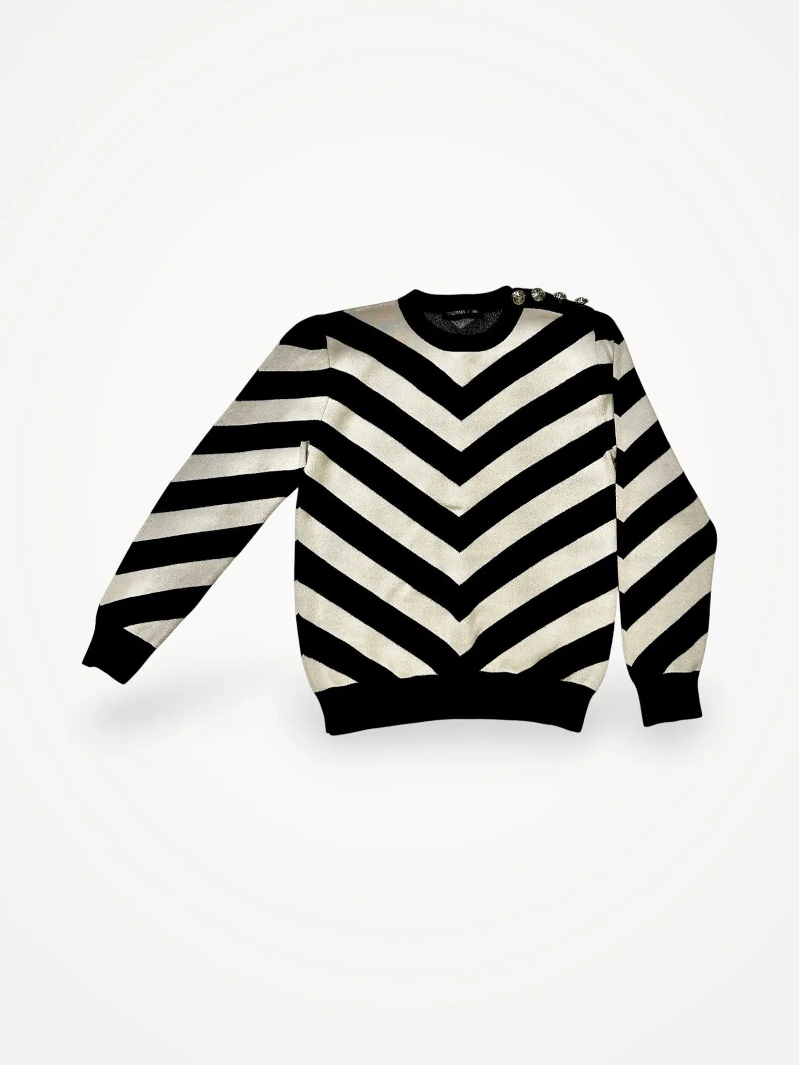 Balmain Balmain for HM Sweater Size M / US 6-8 / IT 42-44 - 2 Thumbnail
