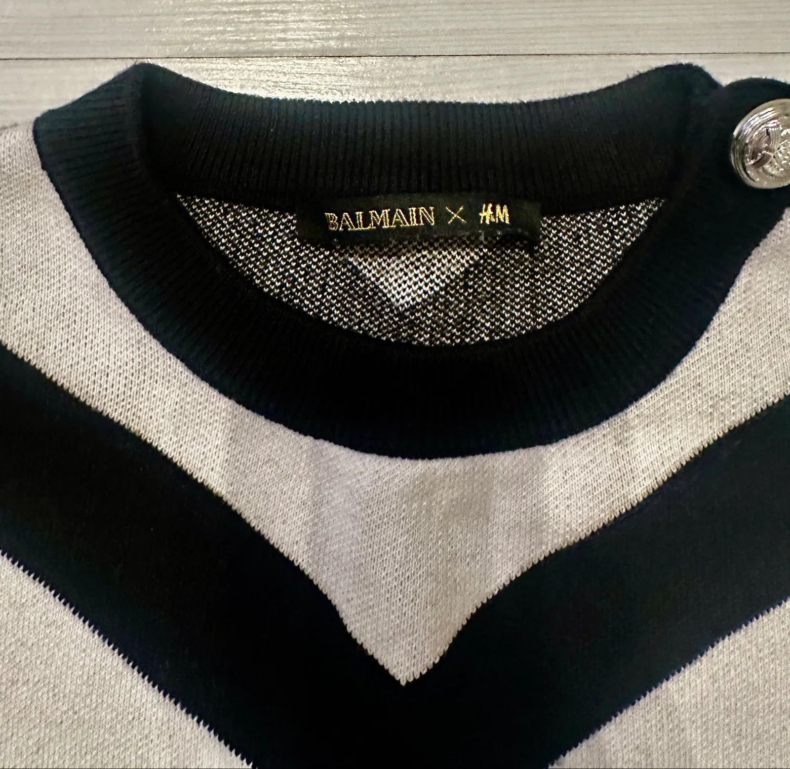 Balmain Balmain for HM Sweater Size M / US 6-8 / IT 42-44 - 3 Thumbnail