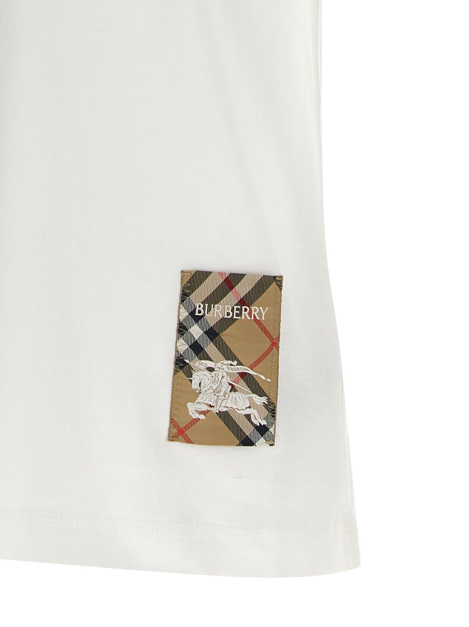 Burberry Burberry Check patch T-shirt Size US S / EU 44-46 / 1 - 4 Thumbnail
