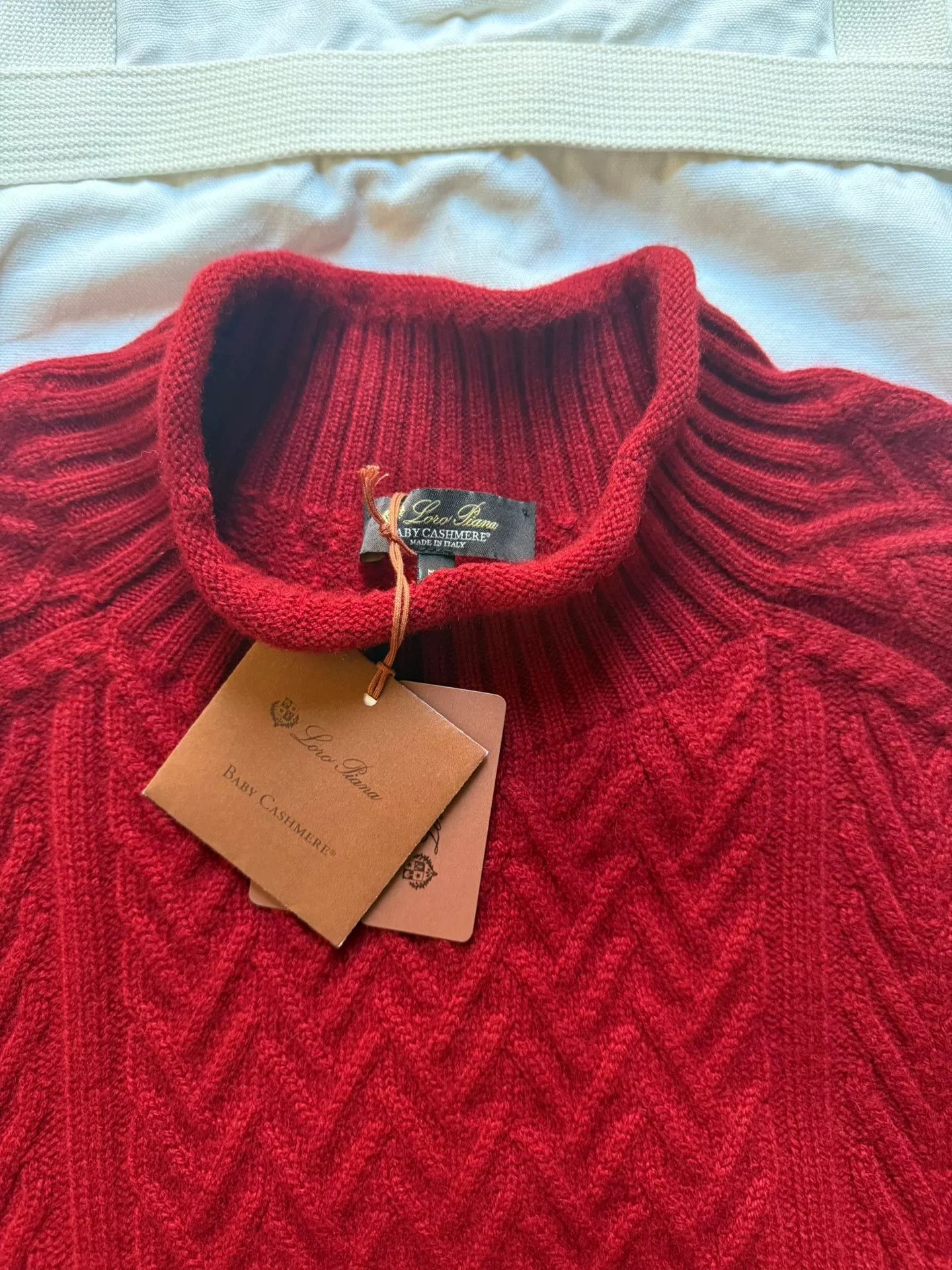 Loro Piana Loro Piana Men's Baby Cashmere Sweater Size US L / EU 52-54 / 3 - 3 Thumbnail