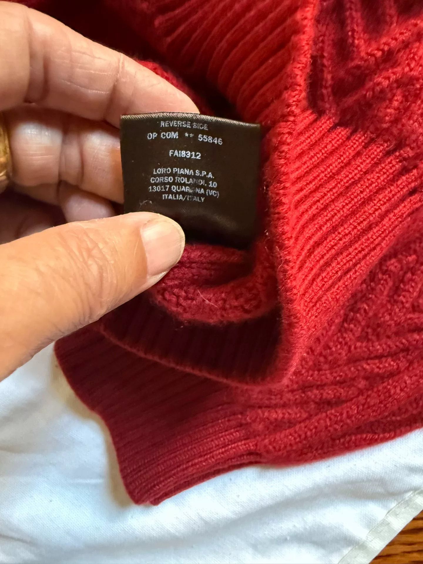 Loro Piana Loro Piana Men's Baby Cashmere Sweater Size US L / EU 52-54 / 3 - 7 Thumbnail