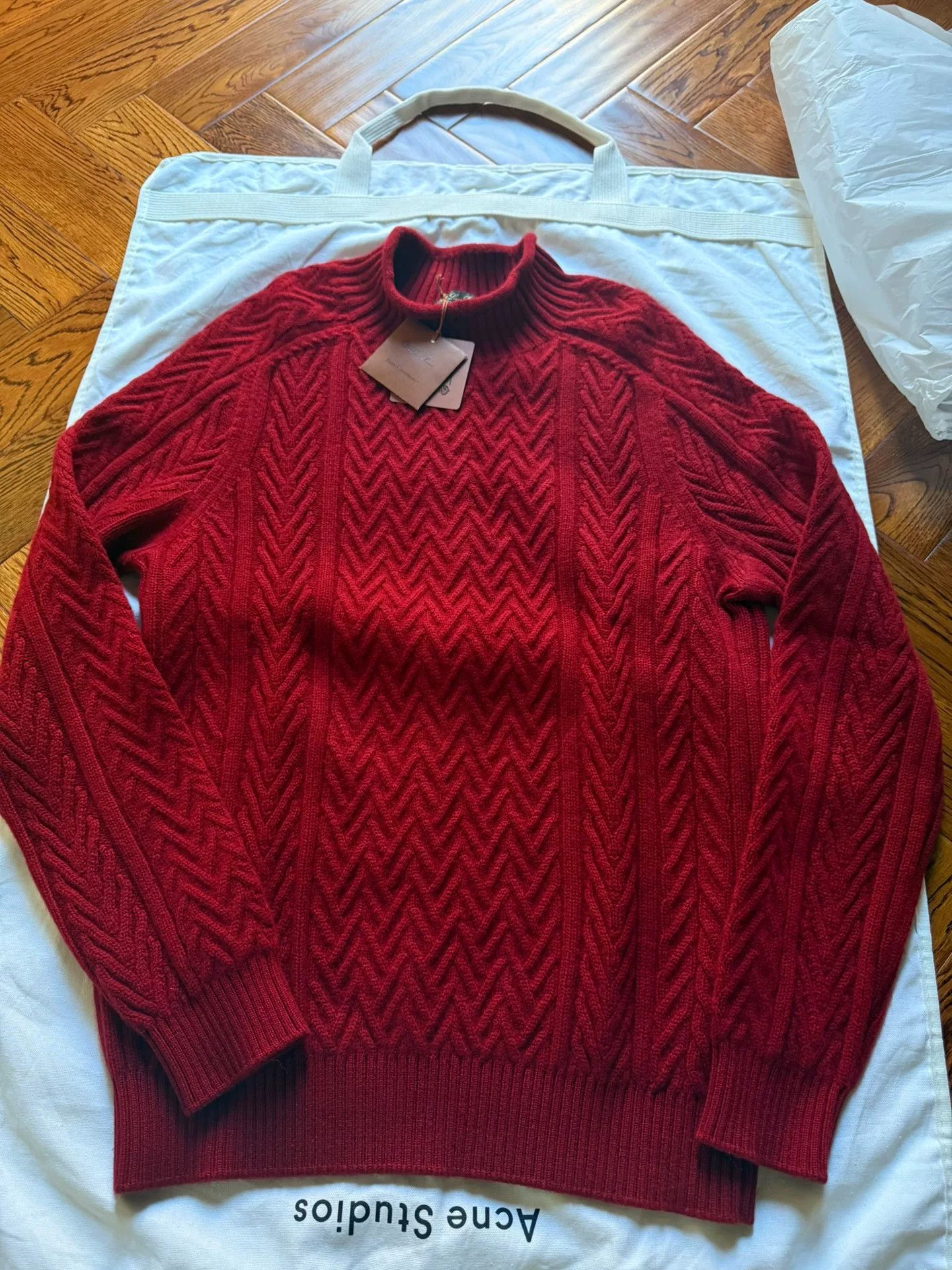 Loro Piana Loro Piana Men's Baby Cashmere Sweater Size US L / EU 52-54 / 3 - 2 Thumbnail
