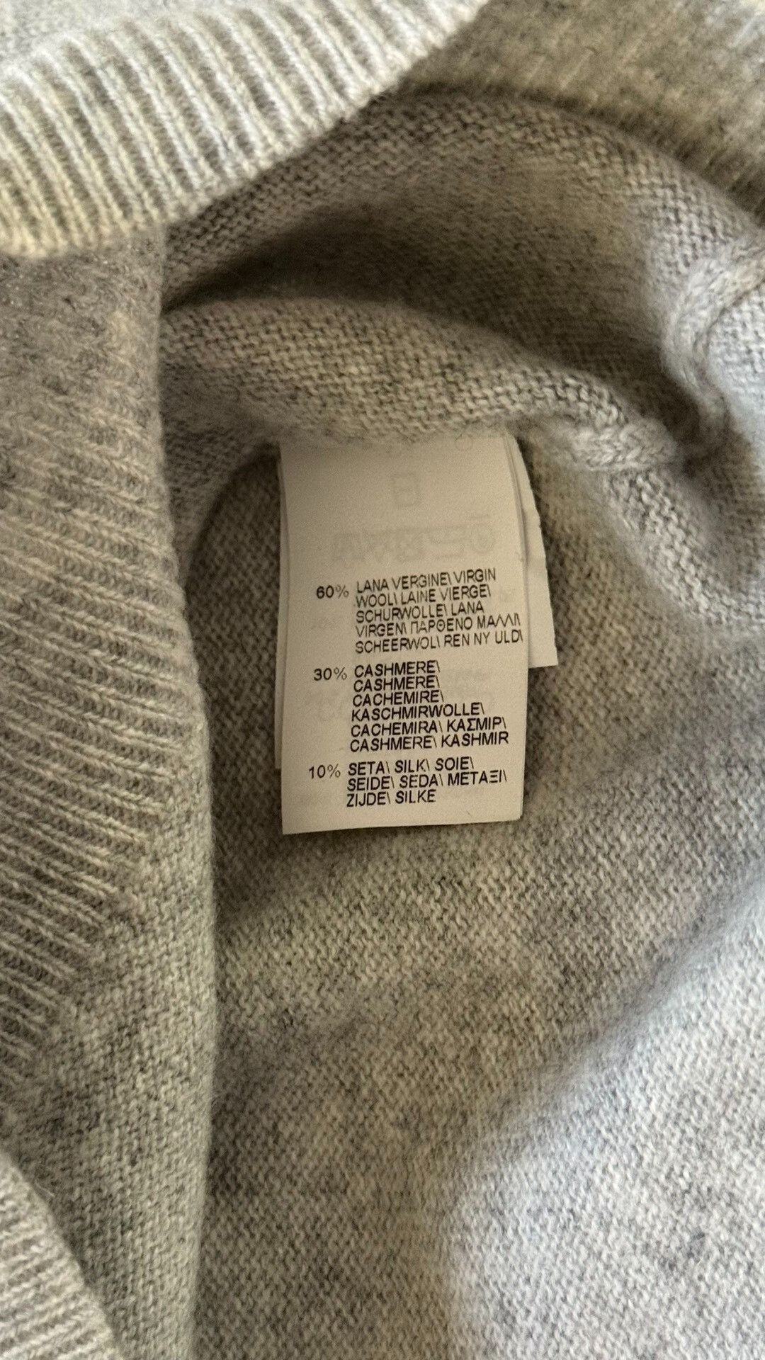 Brunello Cucinelli Brunello Cucinelli Men's Gray Turtleneck Size US S / EU 44-46 / 1 - 5 Thumbnail