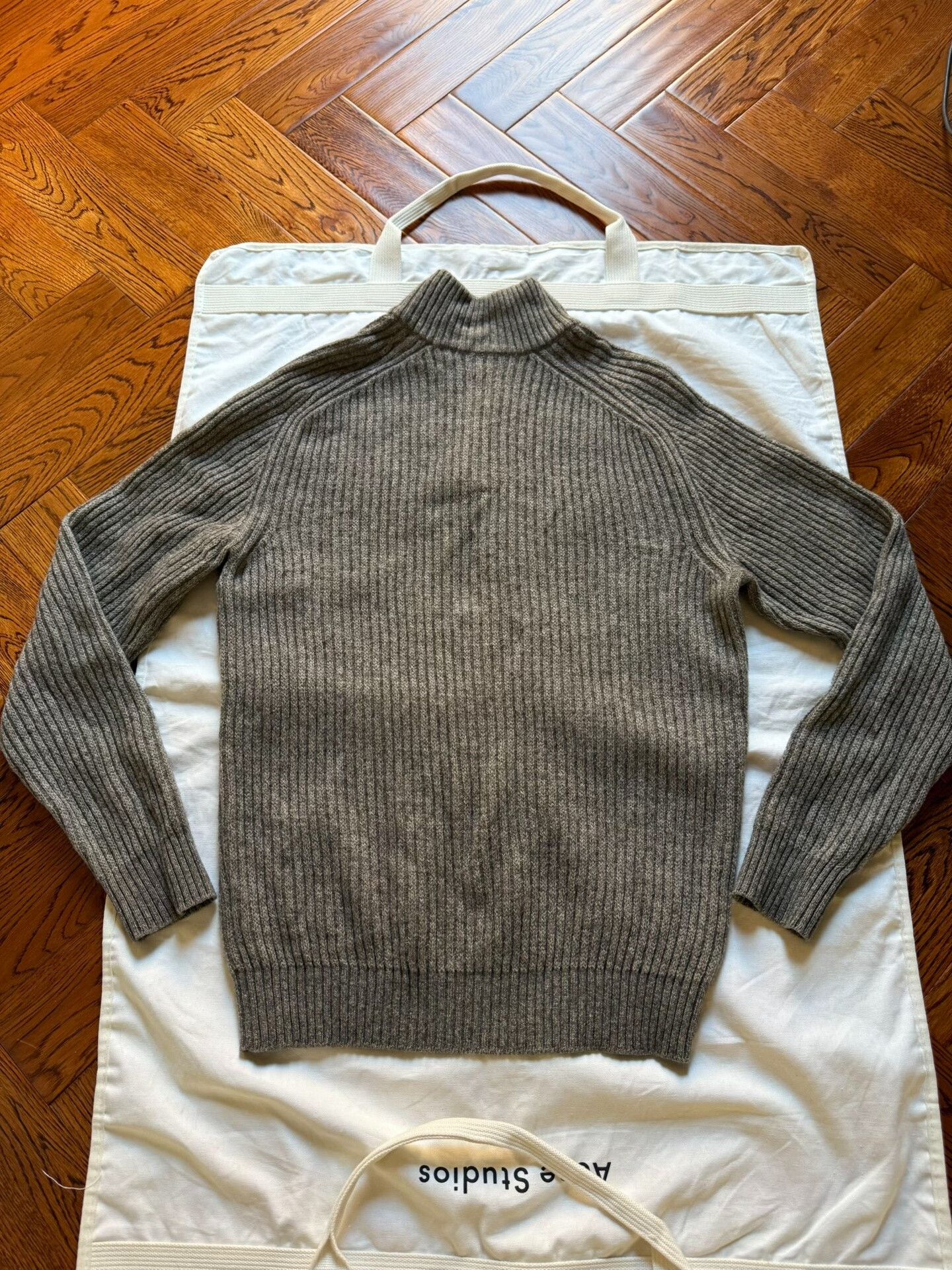 Ermenegildo Zegna Ermenegildo Zegna Thick Wool Sweater Size US M / EU 48-50 / 2 - 3 Thumbnail