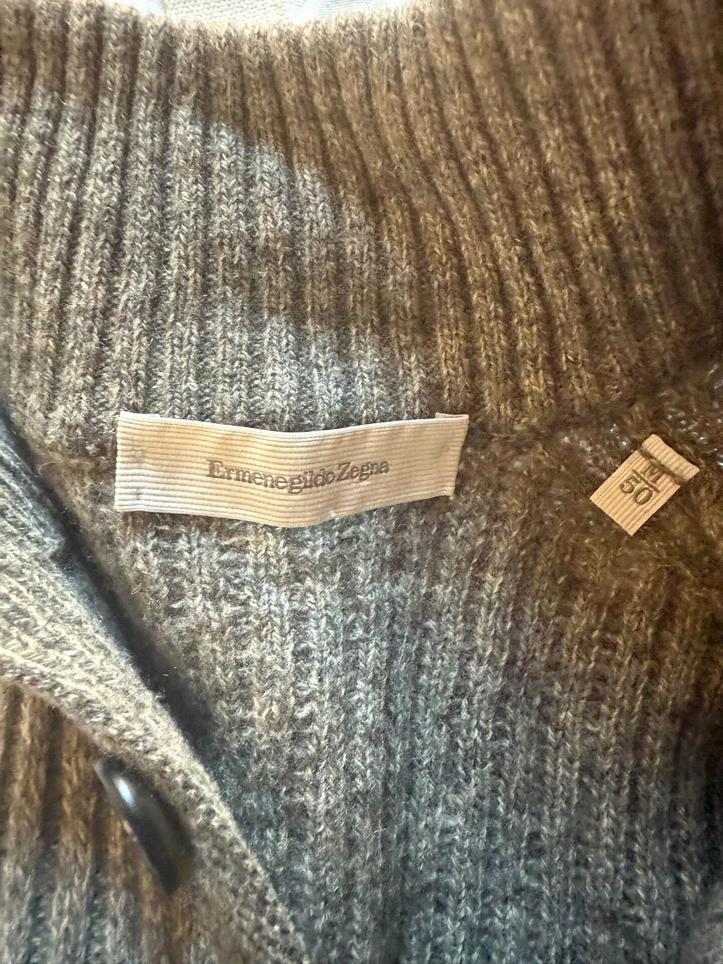 Ermenegildo Zegna Ermenegildo Zegna Thick Wool Sweater Size US M / EU 48-50 / 2 - 5 Thumbnail