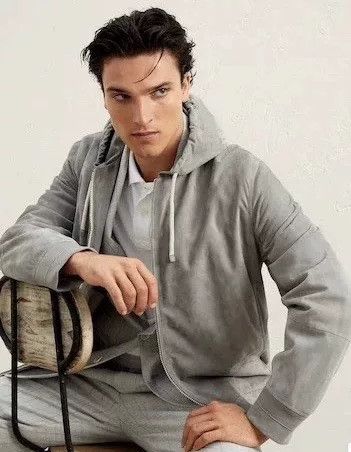 Brunello Cucinelli Brunello Cucinelli Men's Suede Jacket Size US XXL / EU 58 / 5 - 8 Thumbnail