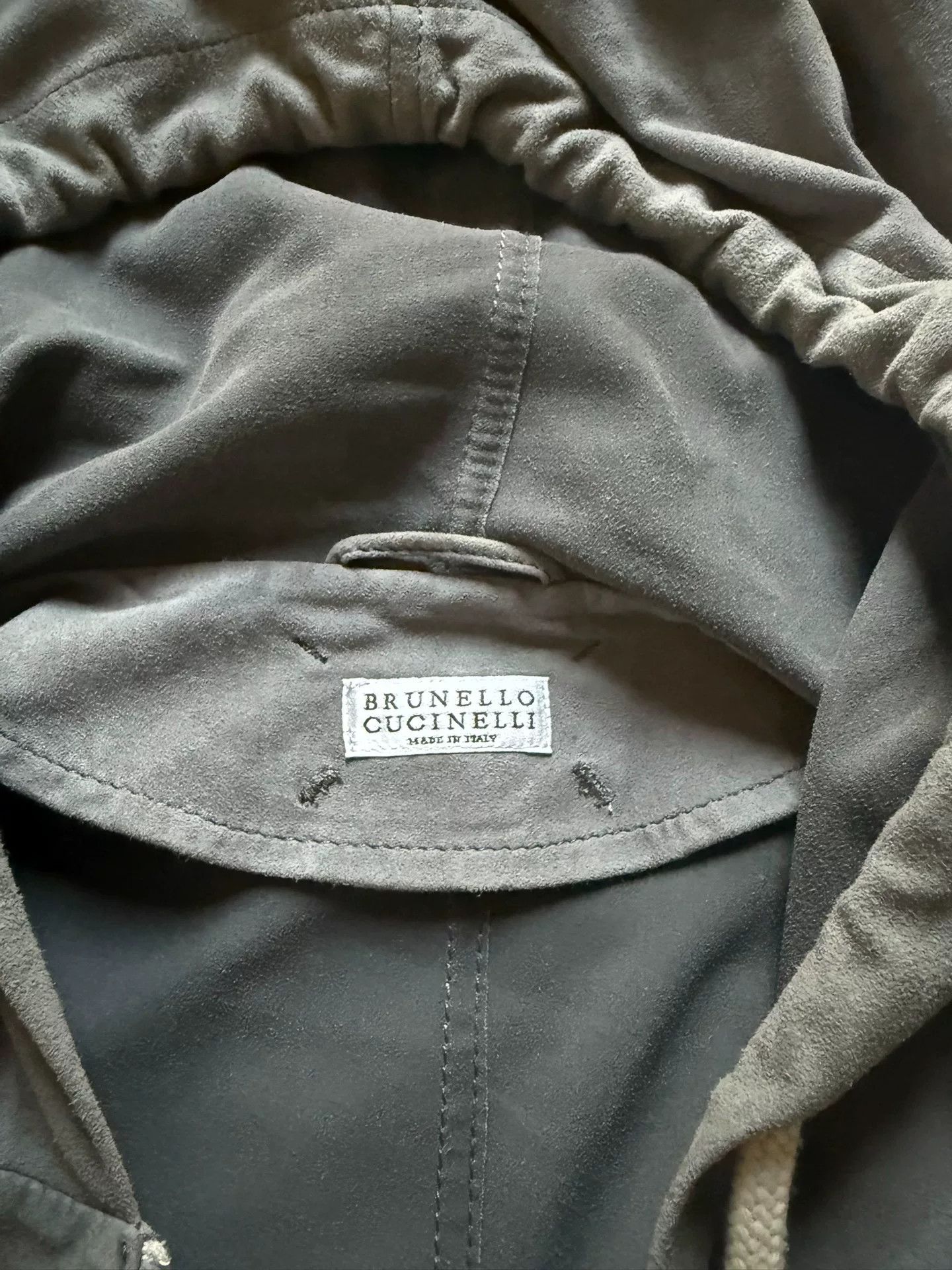 Brunello Cucinelli Brunello Cucinelli Men's Suede Jacket Size US XXL / EU 58 / 5 - 4 Thumbnail