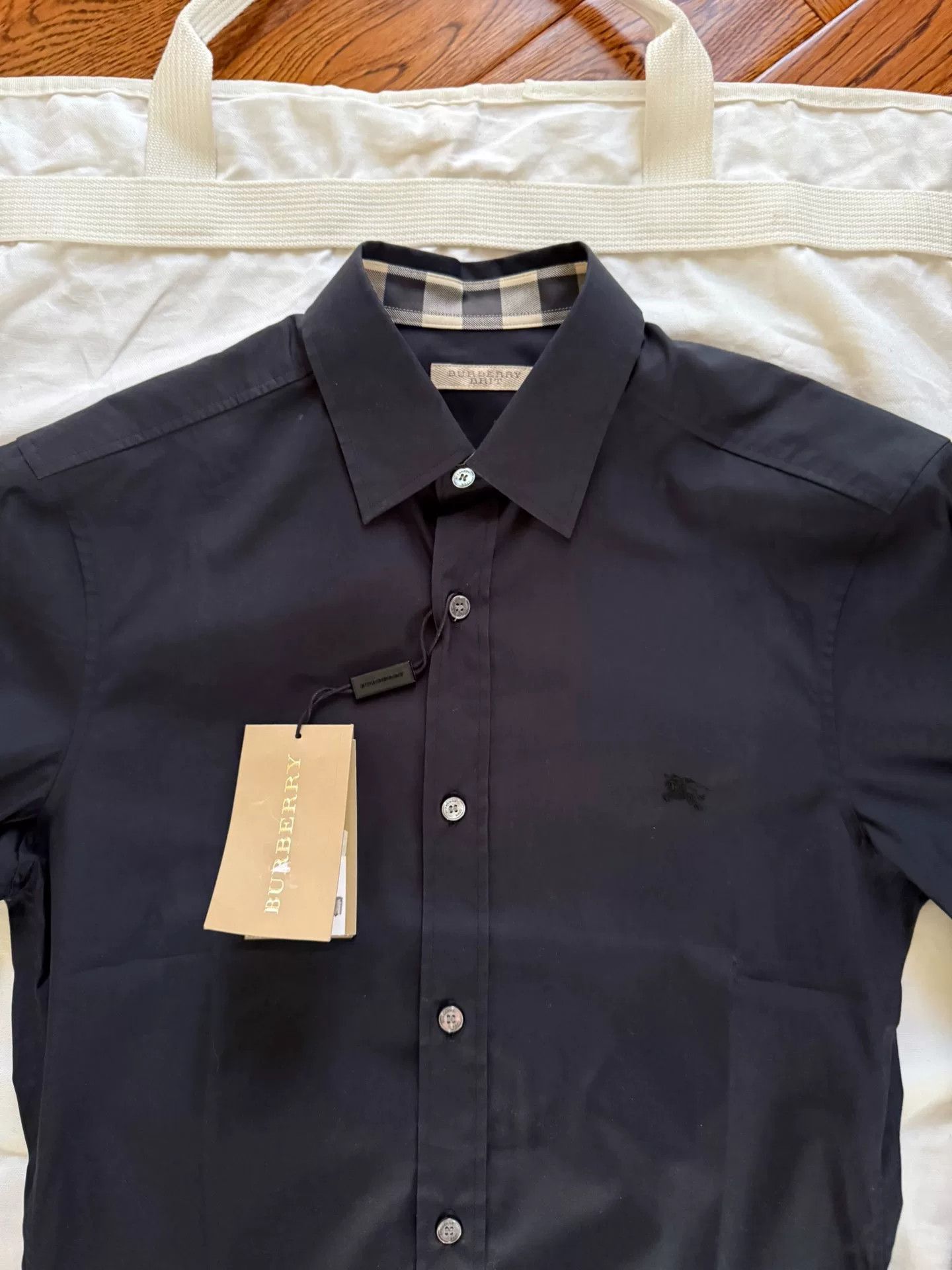 Burberry Burberry Men's Slim Fit Shirt XS Size US XS / EU 42 / 0 - 4 Thumbnail