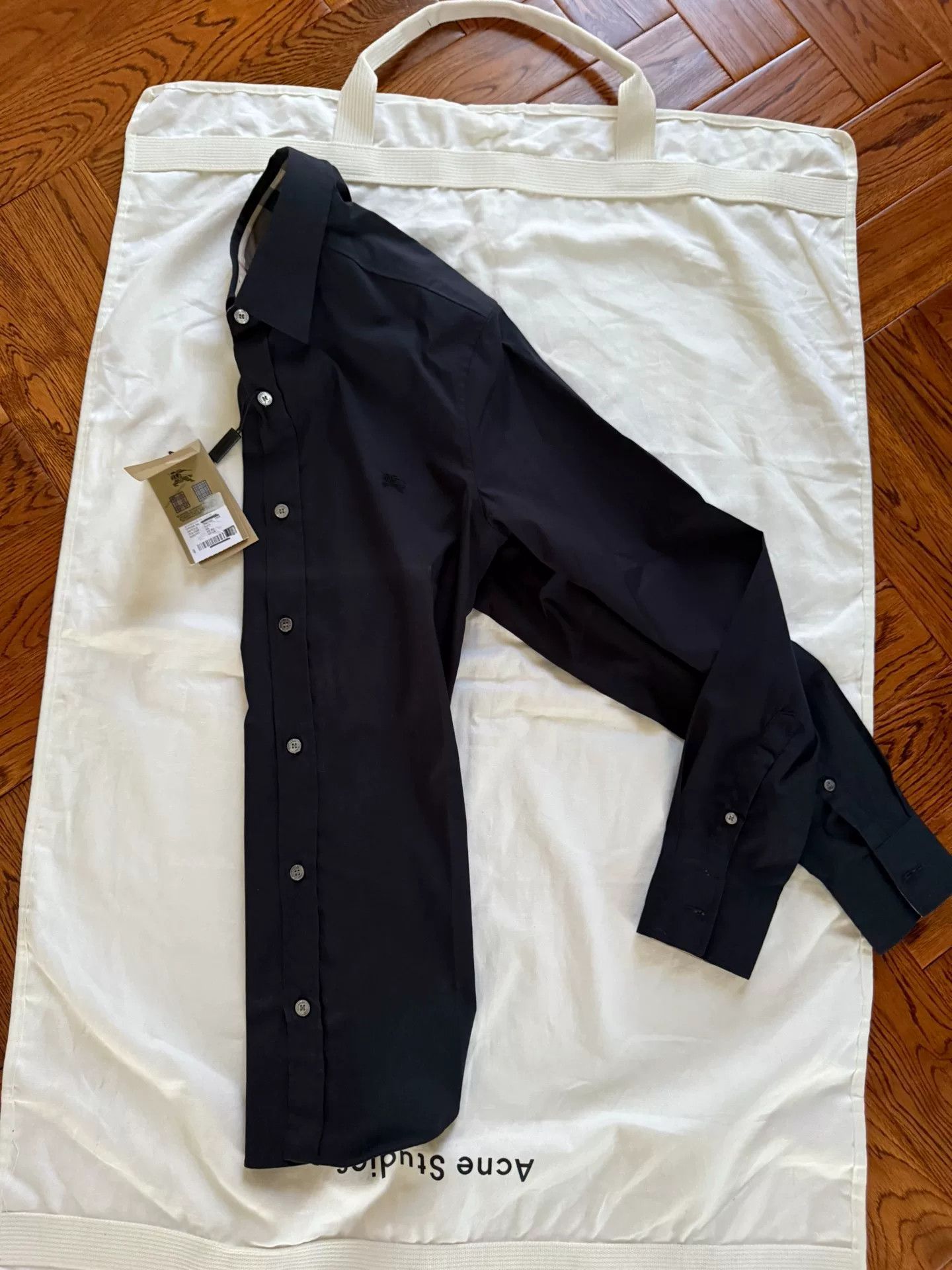 Burberry Burberry Men's Slim Fit Shirt XS Size US XS / EU 42 / 0 - 5 Thumbnail