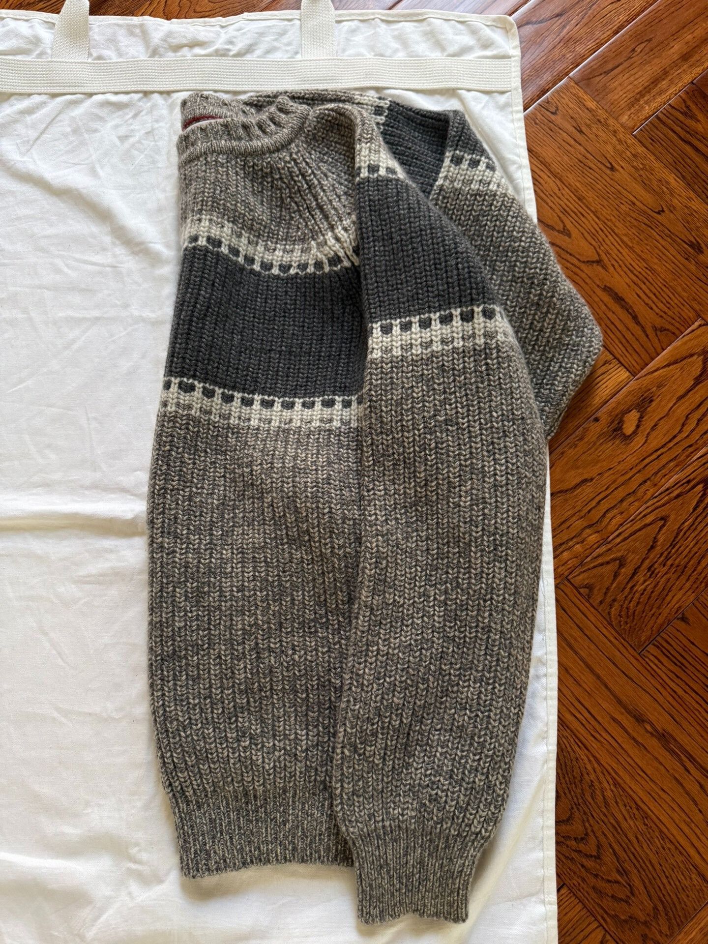 Brunello Cucinelli Brunello Cucinelli Men's Thick Cashmere Sweater Size US L / EU 52-54 / 3 - 4 Thumbnail