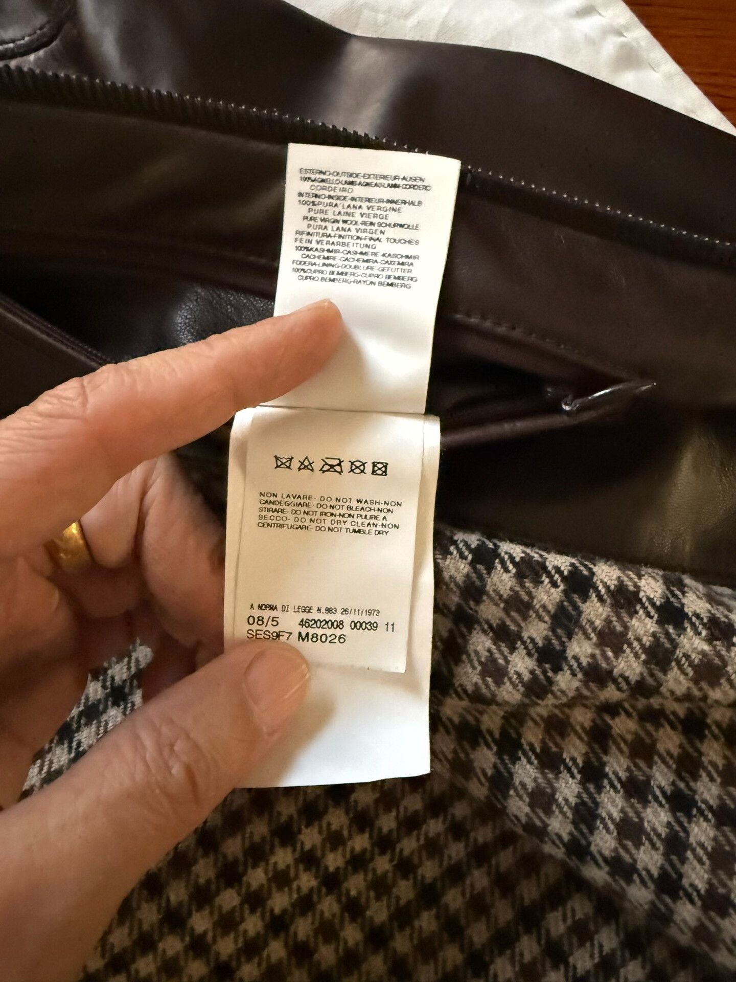 Malo Malo Men's Leather Jacket Size US M / EU 48-50 / 2 - 9 Thumbnail