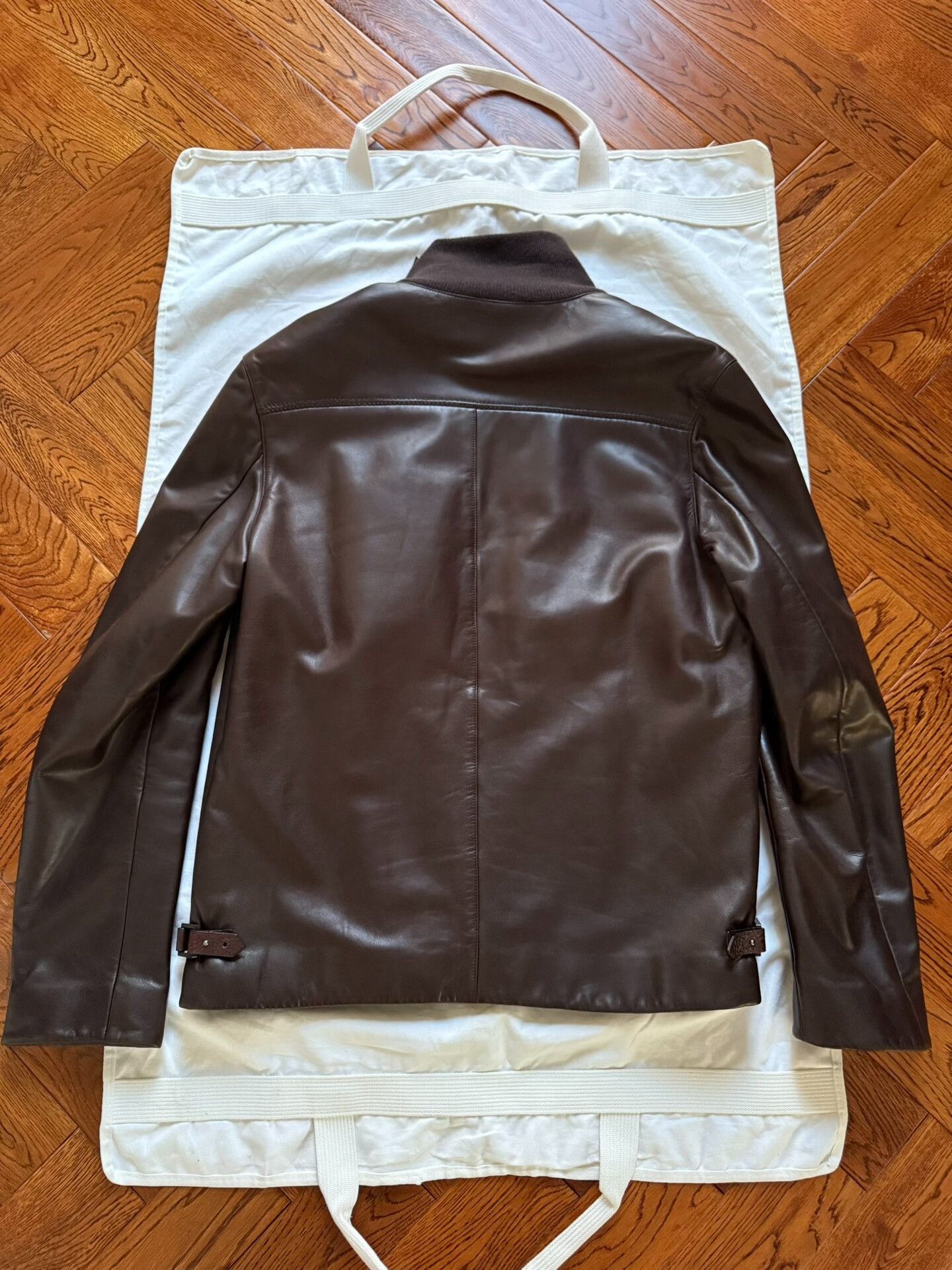 Malo Malo Men's Leather Jacket Size US M / EU 48-50 / 2 - 2 Thumbnail