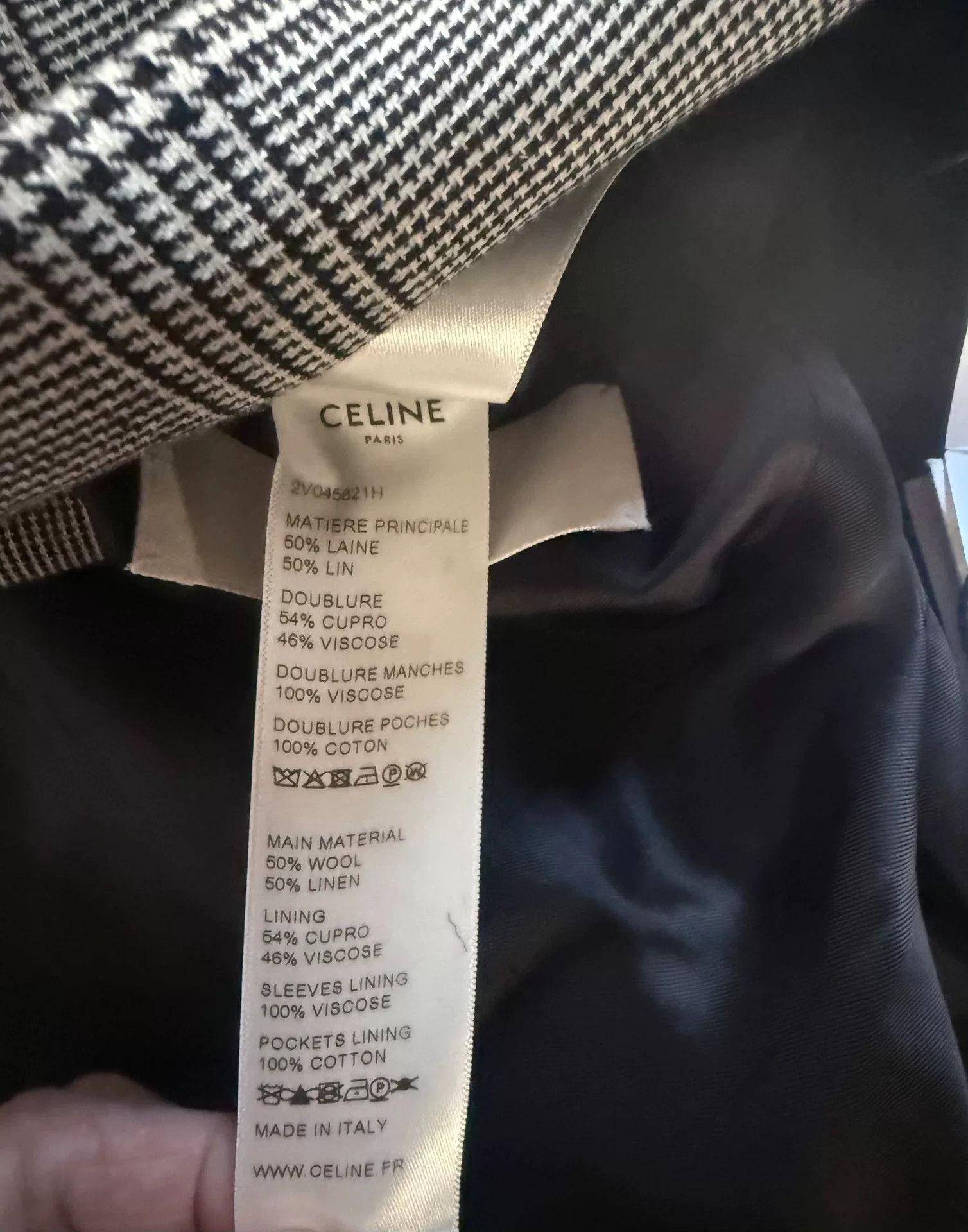 Celine Celine Classic Men's Blazer Size US S / EU 44-46 / 1 - 8 Thumbnail