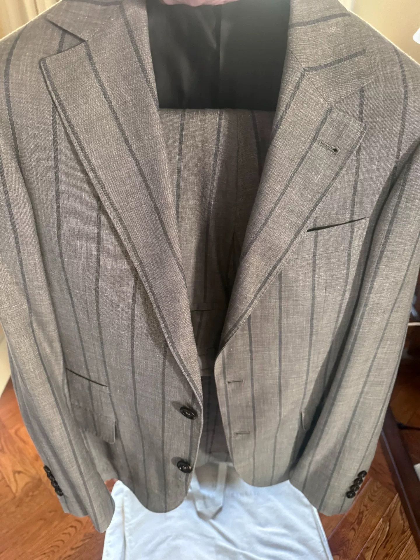 Brunello Cucinelli Brunello Cucinelli Men's Suit Set Size US S / EU 44-46 / 1 - 5 Thumbnail