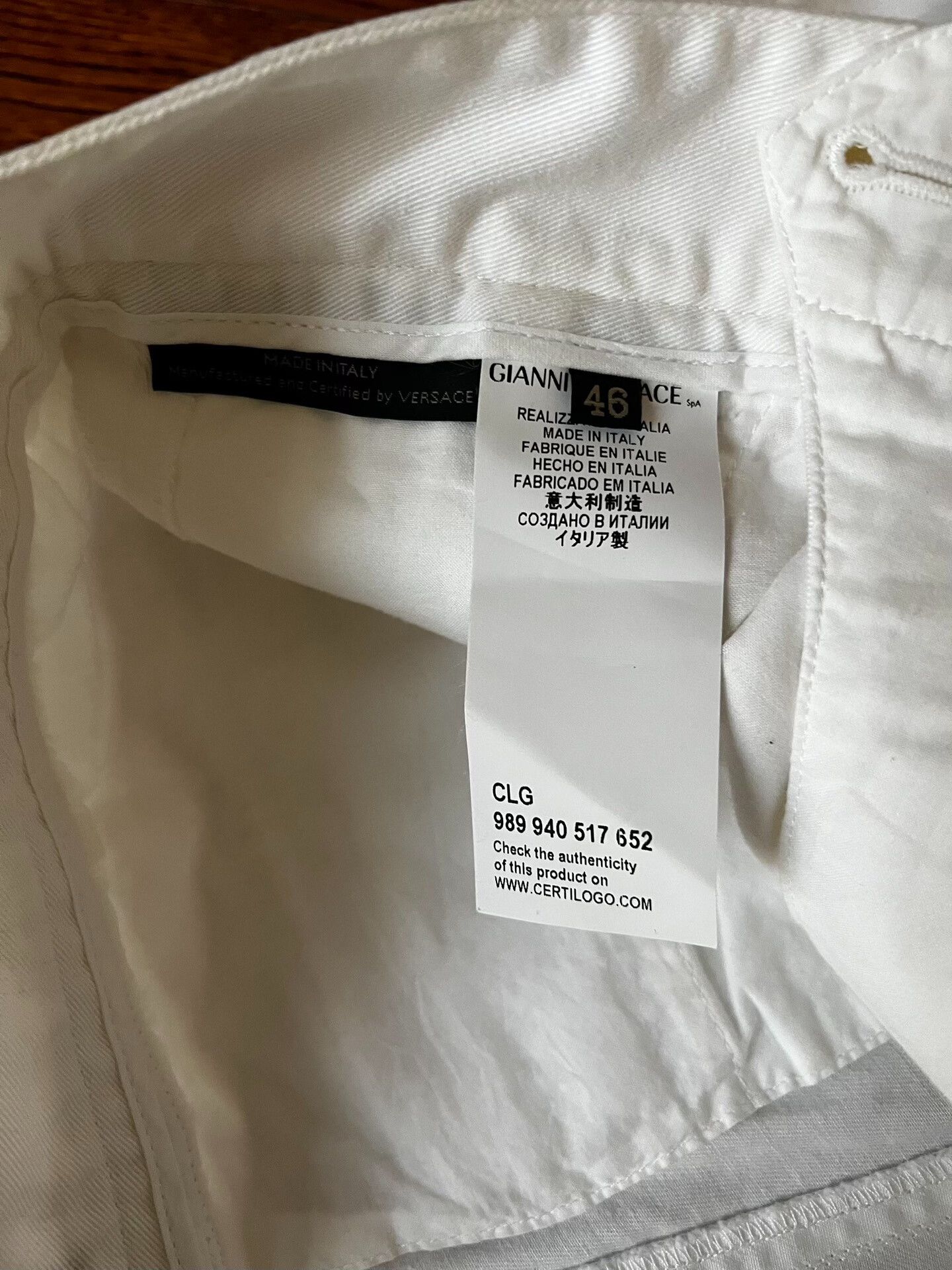 Versace Versace Men's Casual Pants Size US 30 / EU 46 - 5 Thumbnail