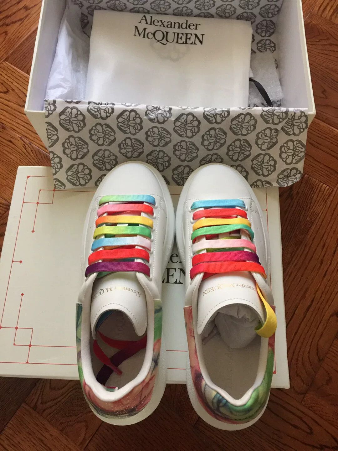 Alexander McQueen Alexander McQueen MCQ Classic Platform Sneakers Size US 7 / IT 37 - 8 Thumbnail