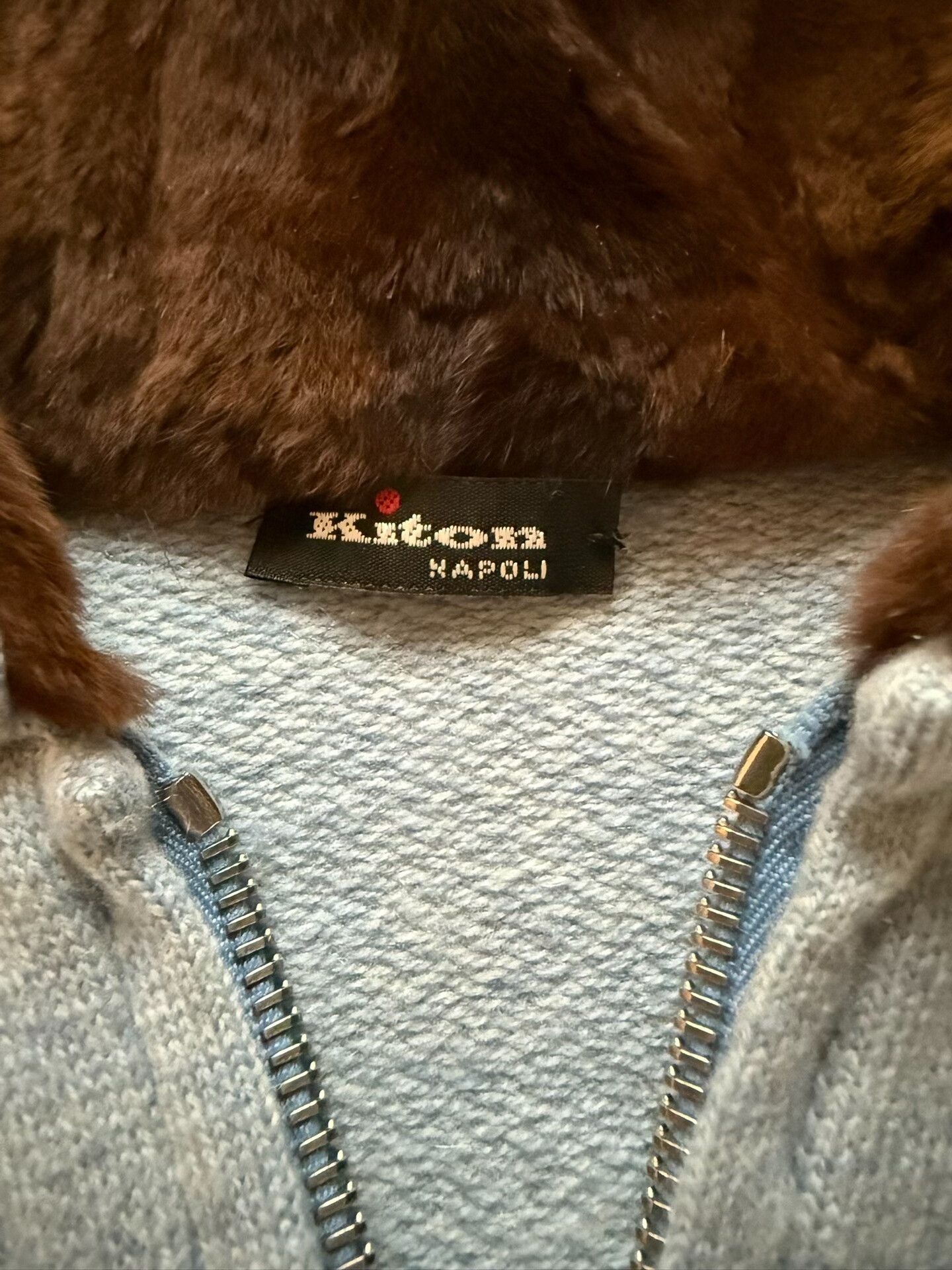 Kiton Kiton Cashmere Mink Hooded Coat S Size US S / EU 44-46 / 1 - 4 Thumbnail
