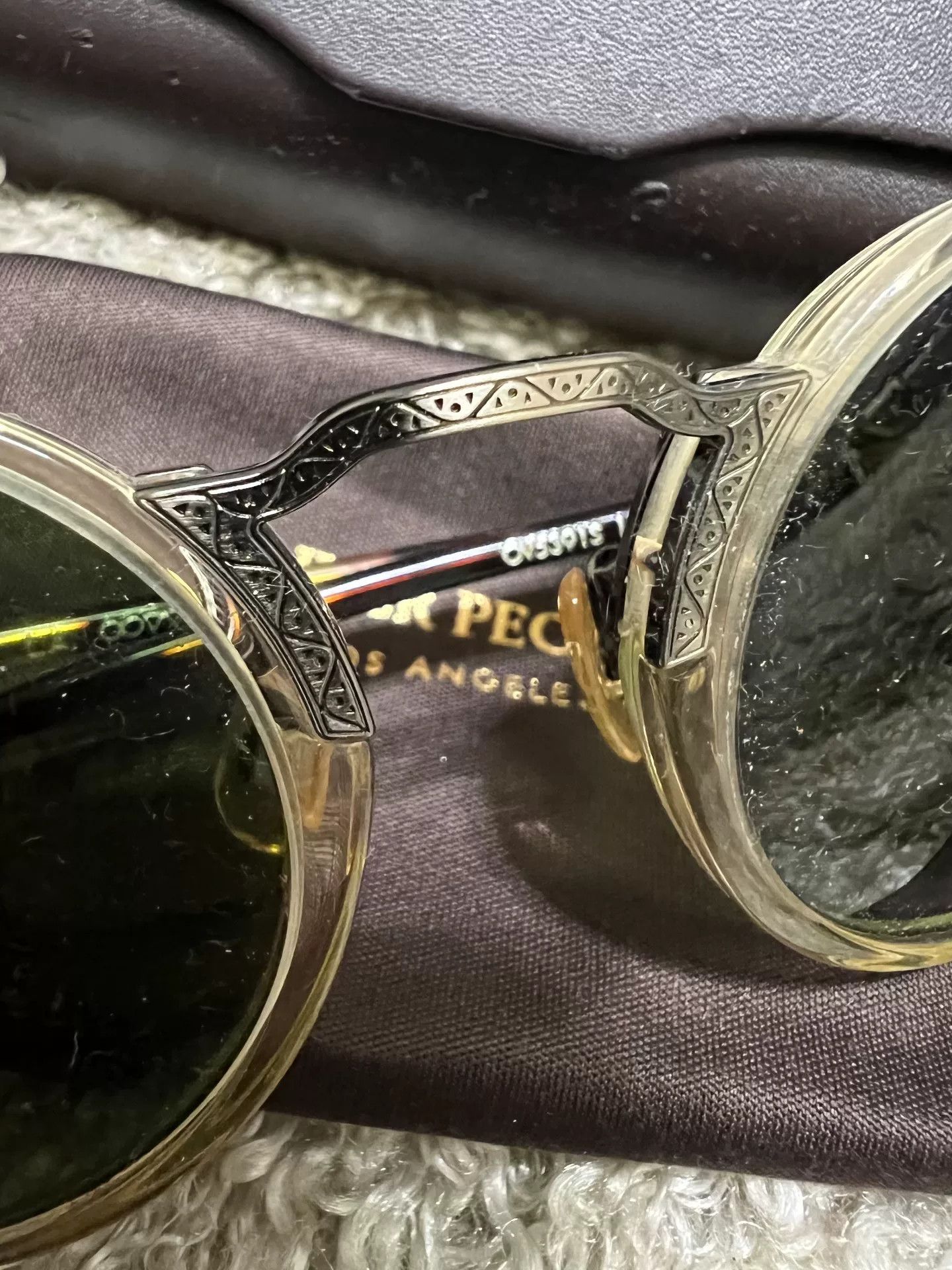 Oliver Peoples Oliver Peoples Retro Sunglasses Size ONE SIZE - 3 Thumbnail
