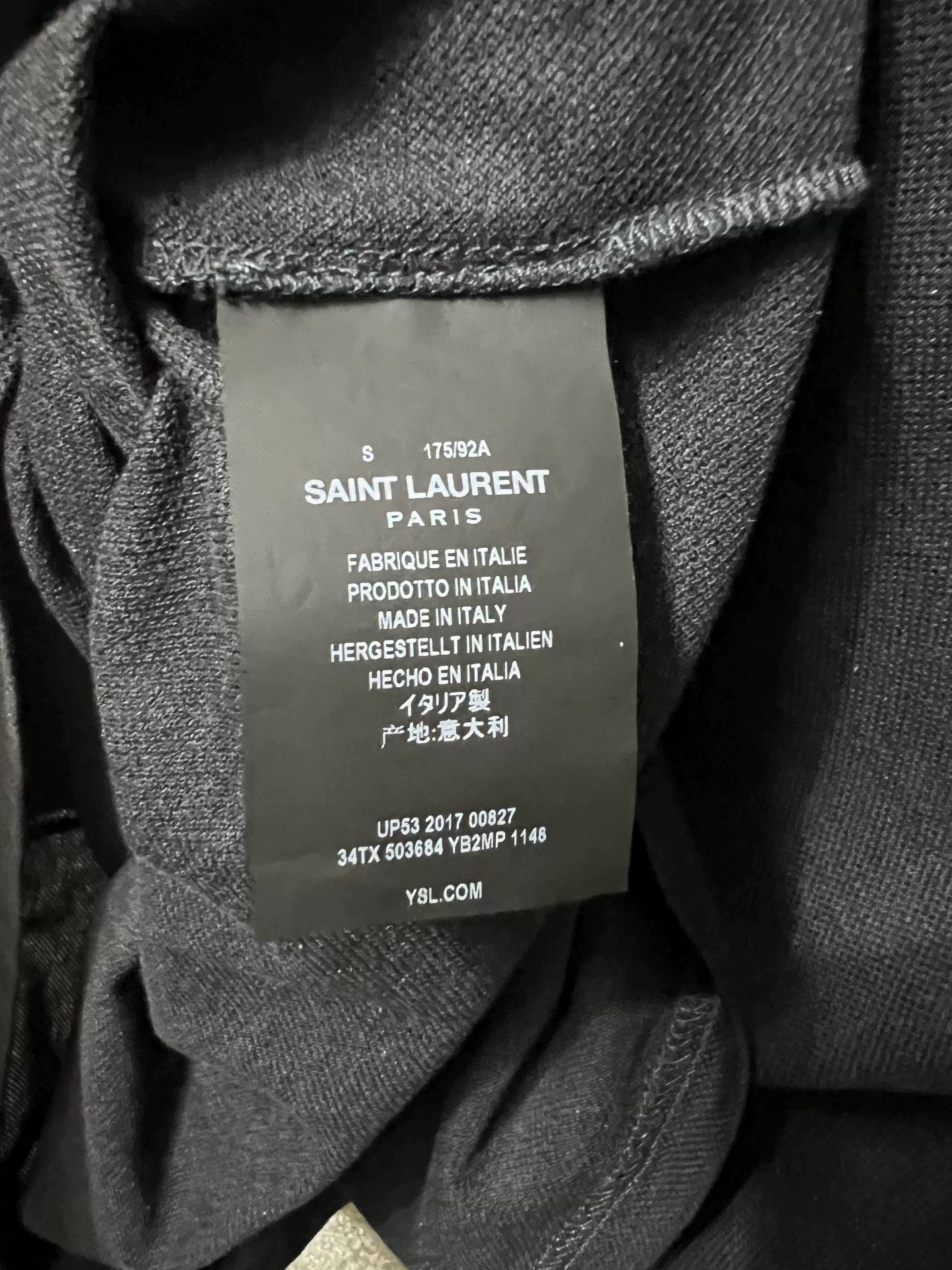 Saint Laurent Paris Saint Laurent Men's Casual Polo Shirt Size US S / EU 44-46 / 1 - 6 Thumbnail