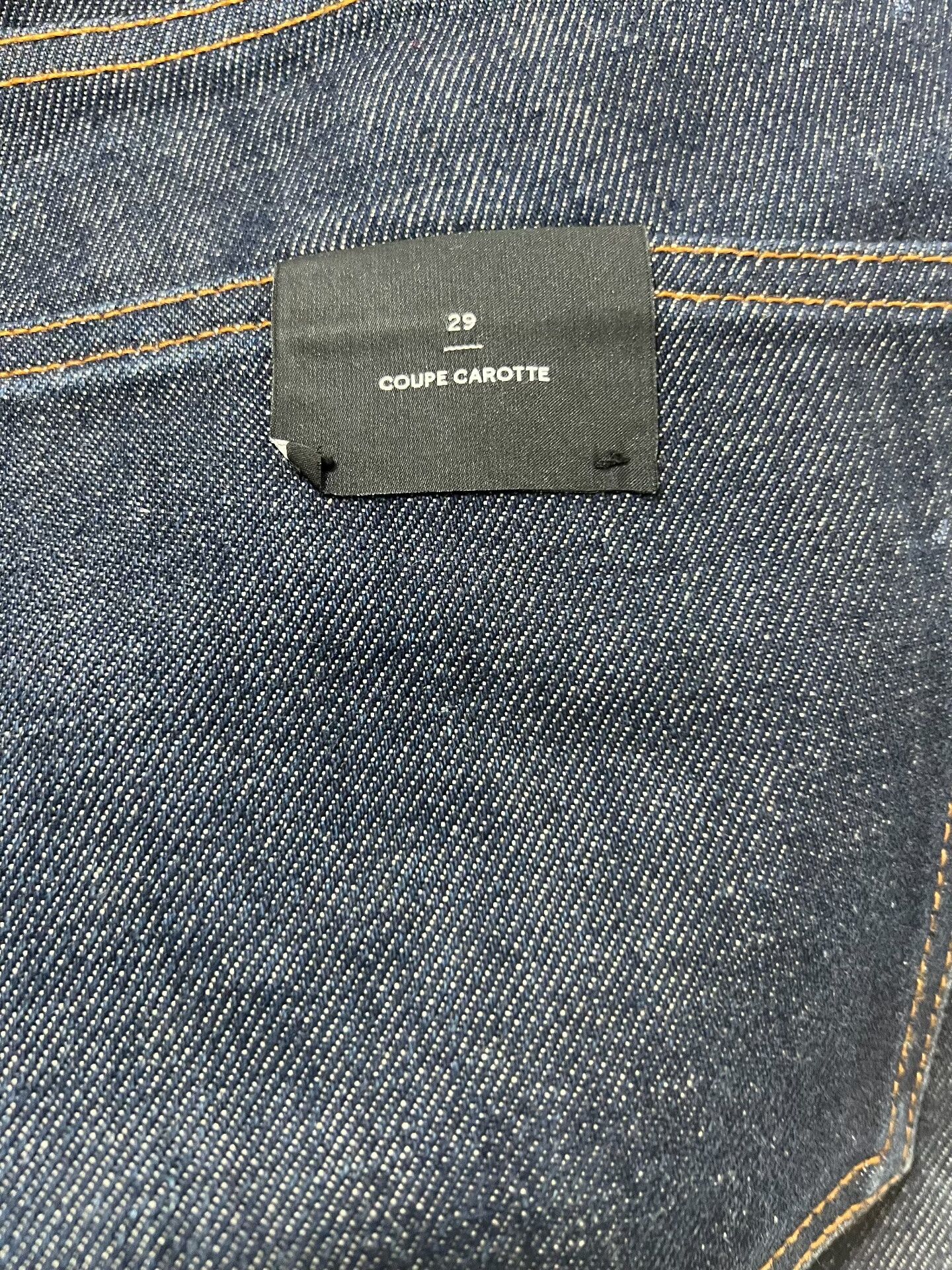 AMI Ami Paris Men's Casual Raw Jeans Size US 33 - 5 Thumbnail