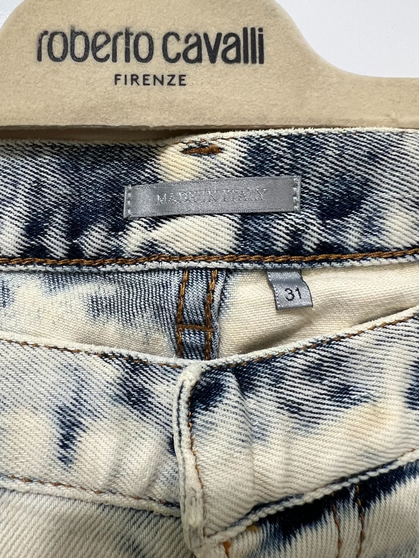 Dior Dior Homme Men's Distressed Snow Wash Jeans W31 Size US 31 - 3 Thumbnail