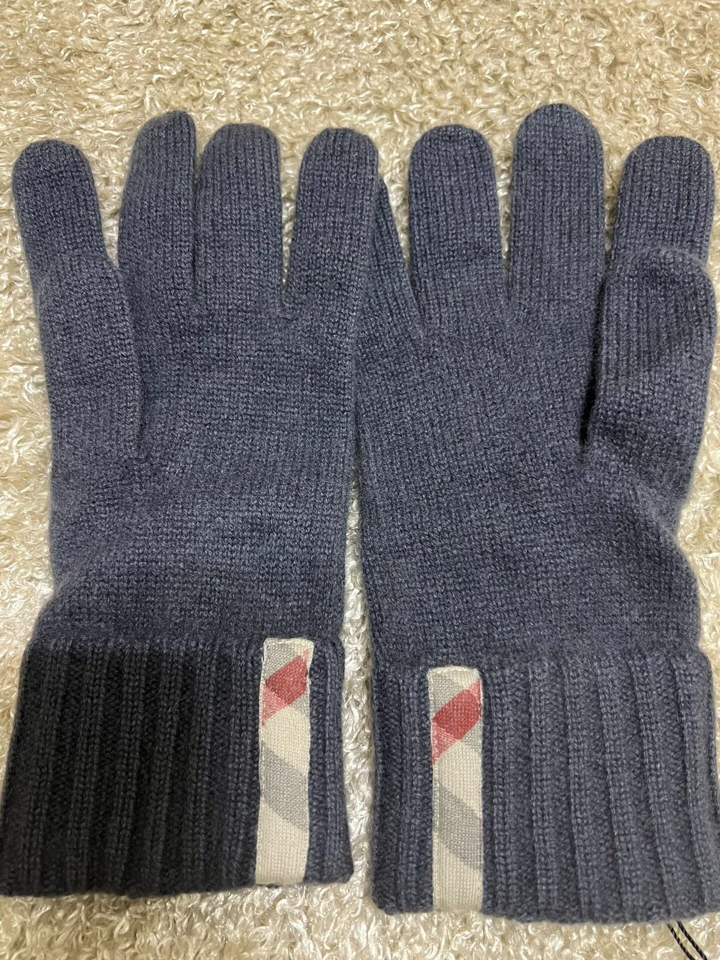Burberry Burberry Men's Cashmere Gloves Size ONE SIZE - 5 Thumbnail