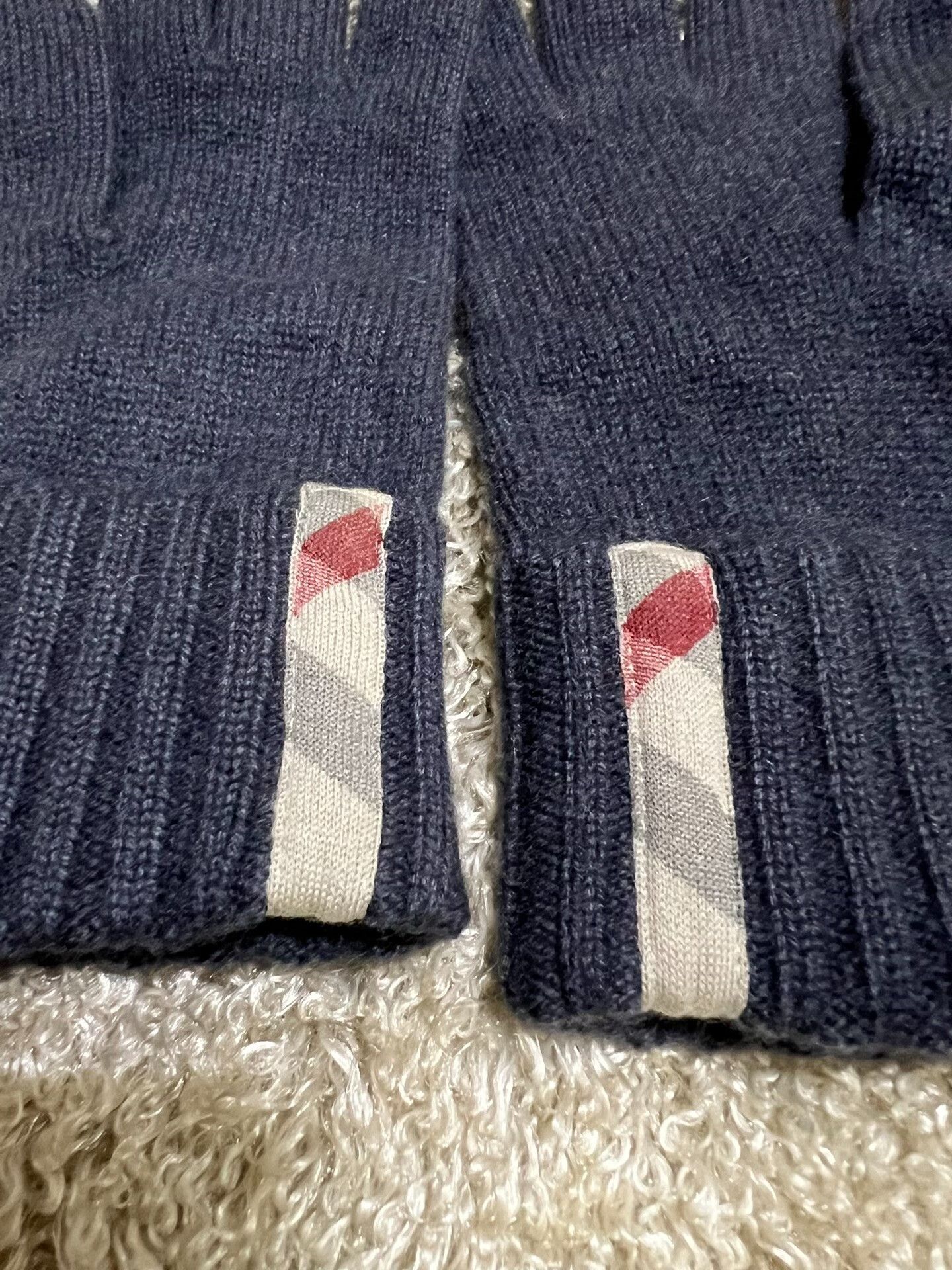 Burberry Burberry Men's Cashmere Gloves Size ONE SIZE - 4 Thumbnail