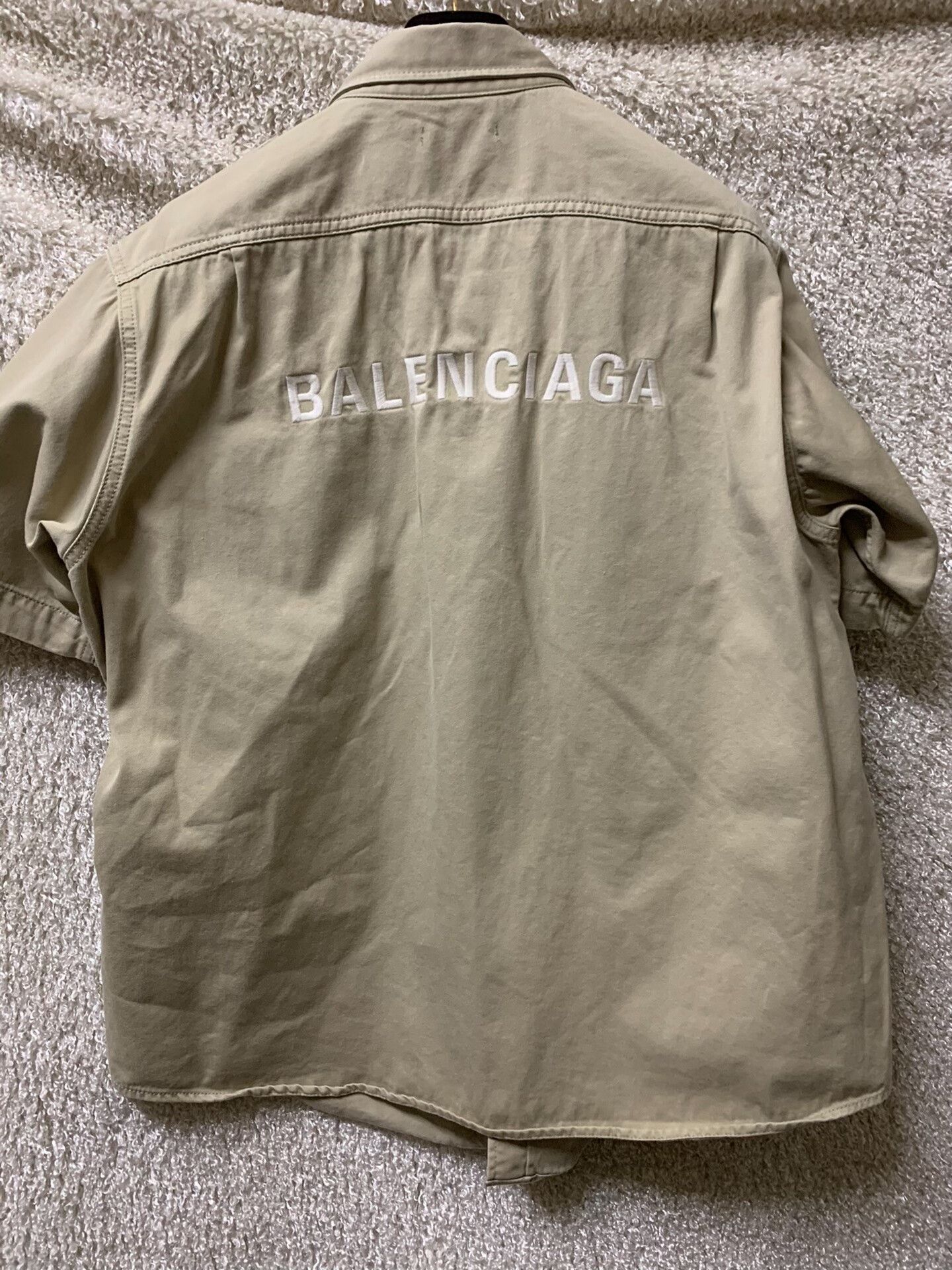Balenciaga Balenciaga Men's Casual Short-Sleeve Shirt Size US XXS / EU 40 - 8 Thumbnail