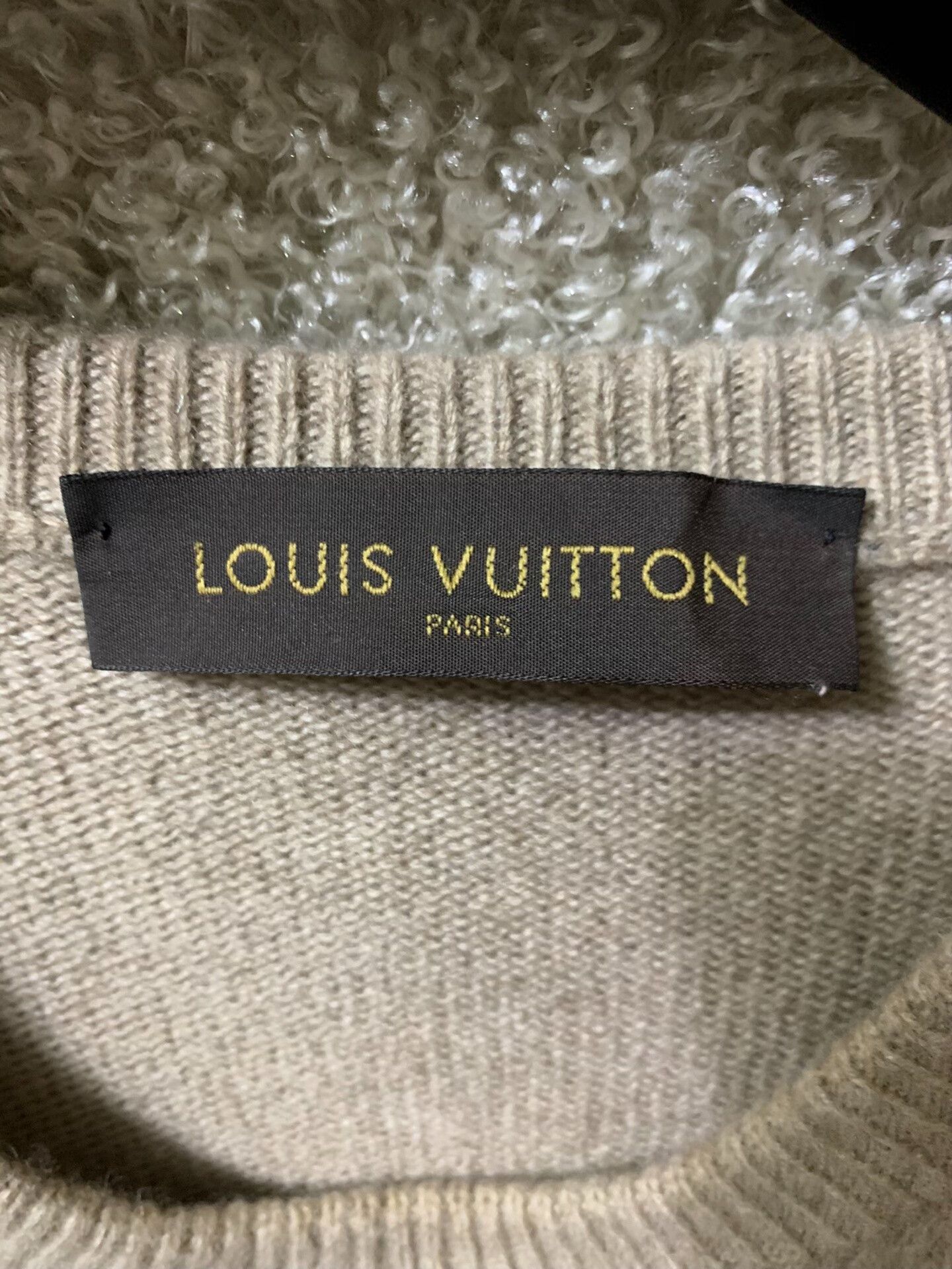 Louis Vuitton Louis Vuitton Men's Cashmere Sweater XXL Size US XXL / EU 58 / 5 - 4 Thumbnail