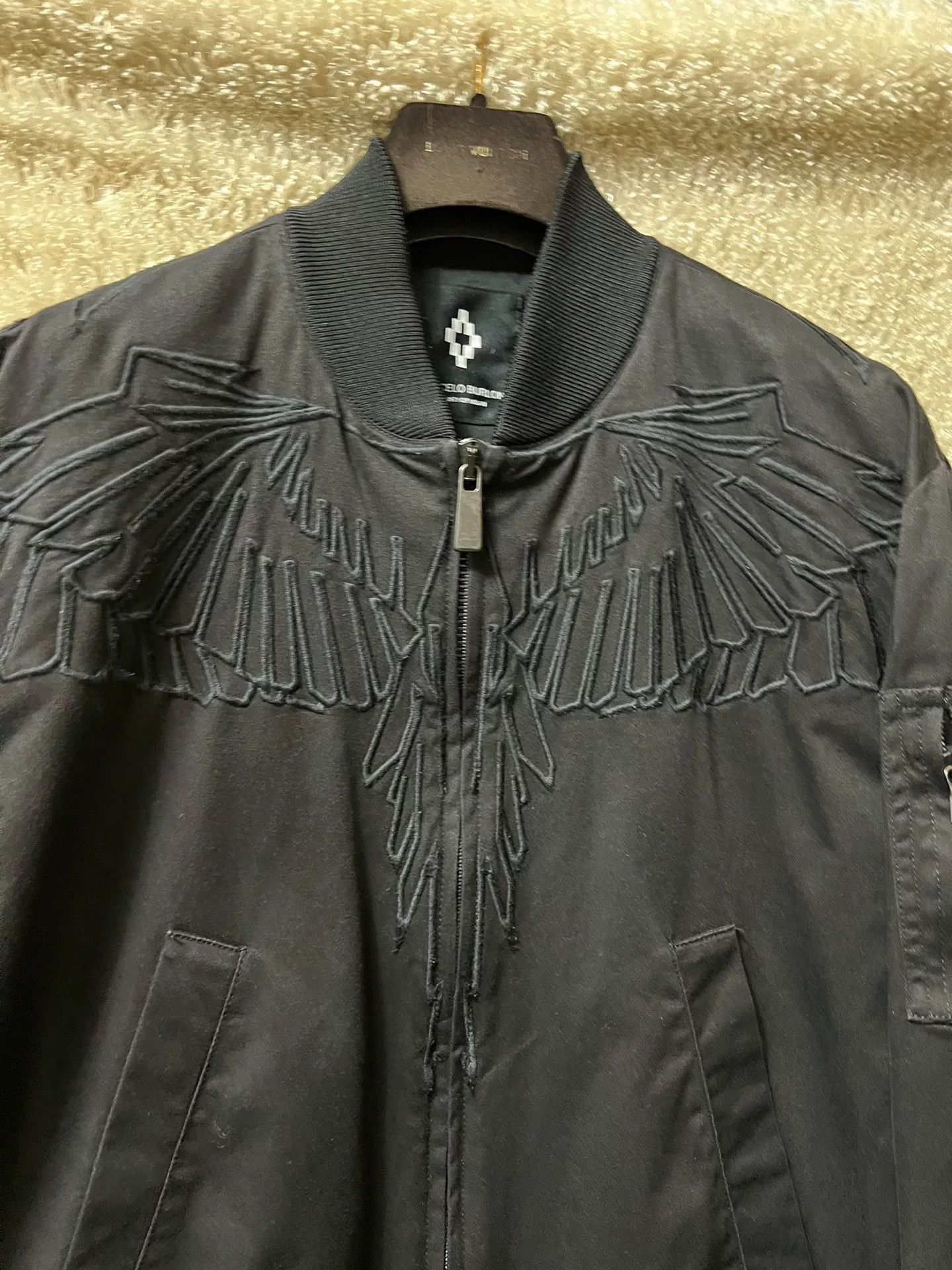 Saint Laurent Paris Marcelo Burlon Saint Laurent Men's MA1 Bomber Jacket Size US S / EU 44-46 / 1 - 4 Thumbnail