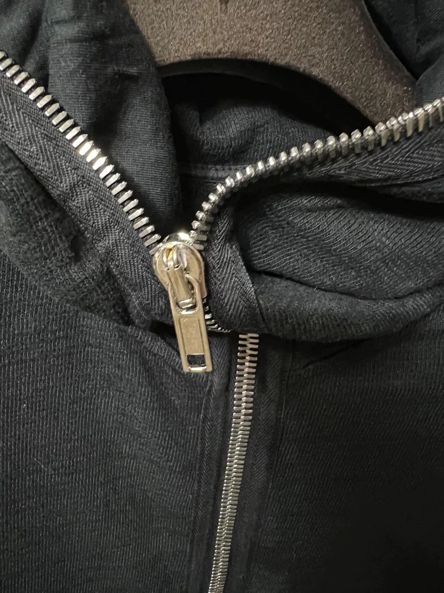 Rick Owens Rick Owens Men's Ninja Zip Hoodie Size US L / EU 52-54 / 3 - 3 Thumbnail