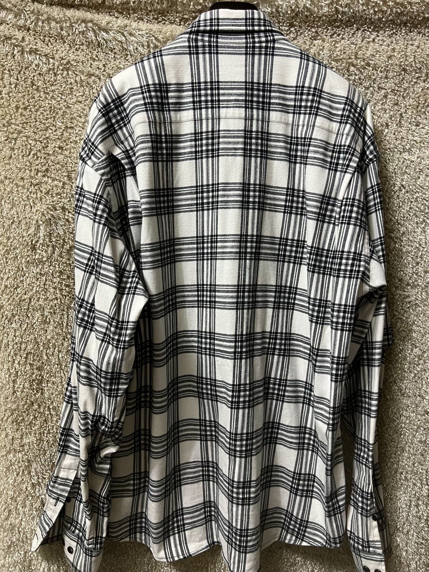 Balenciaga Balenciaga Men's Checkered Casual Shirt Size US M / EU 48-50 / 2 - 8 Thumbnail
